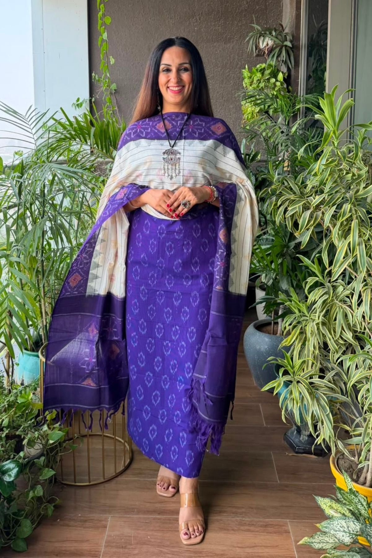 Double Ikat cotton full sets!!