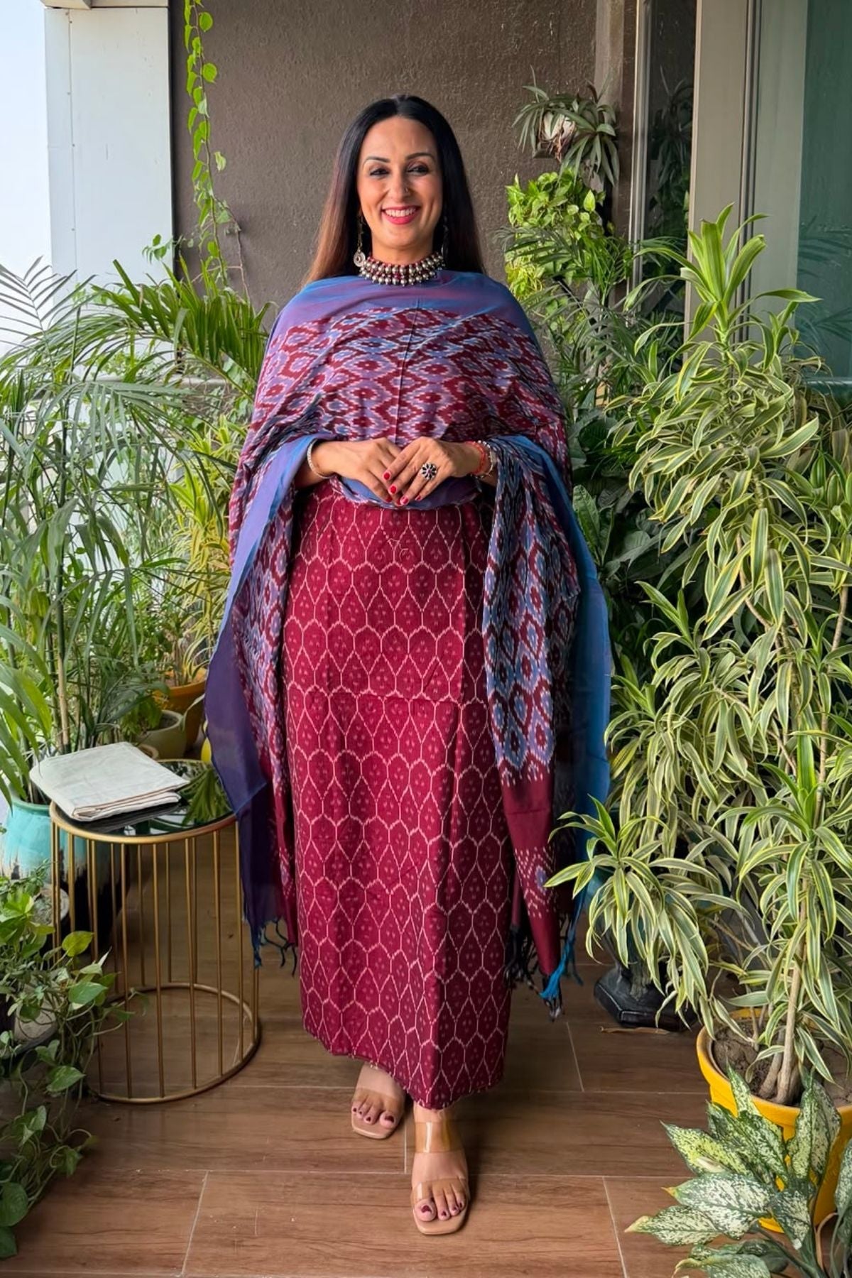 Mercerised cotton Ikat full sets!!