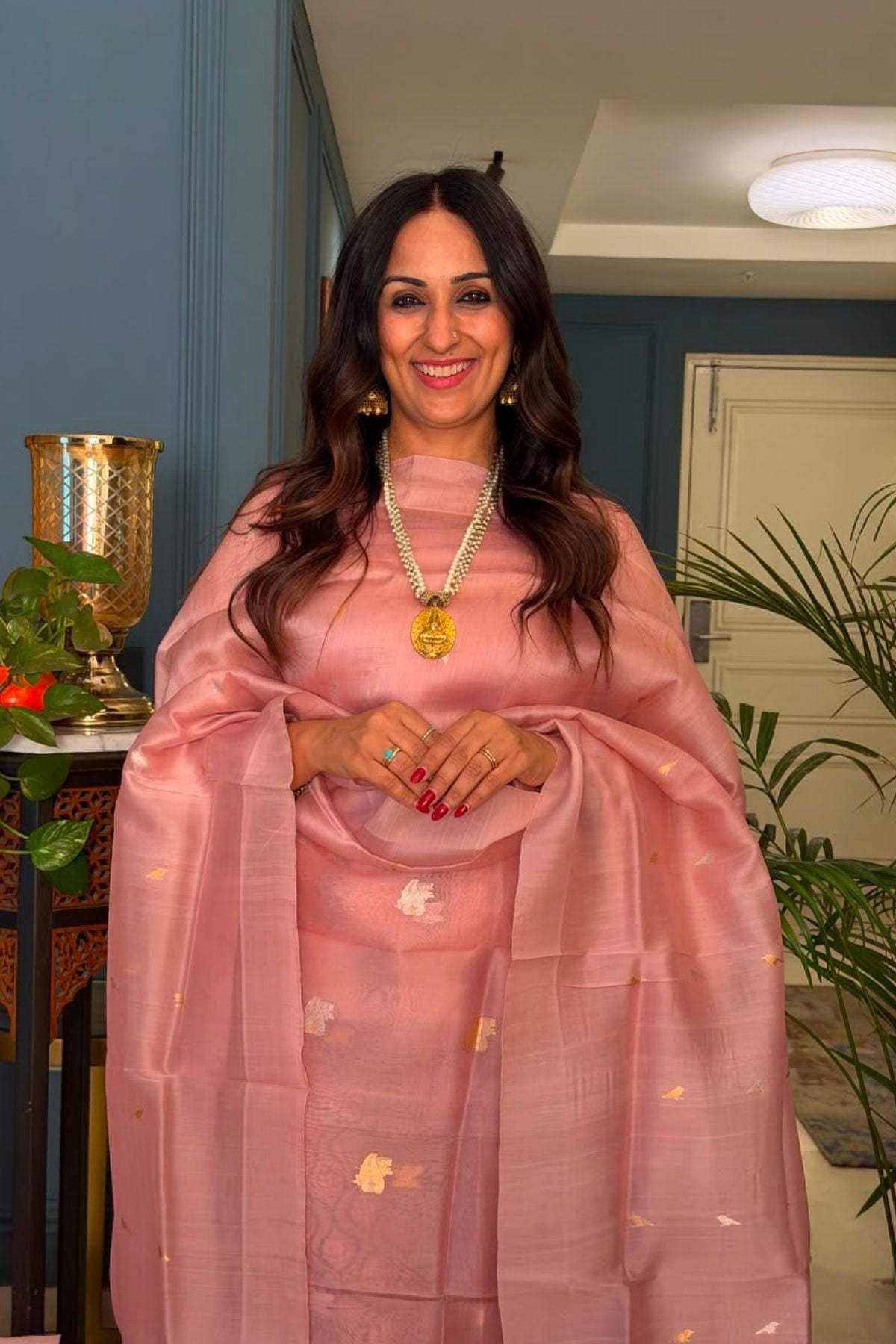 New Banarasi weave suit sets on pure organza silk!!