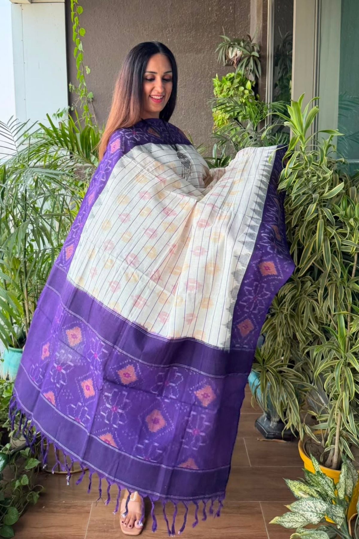 Double Ikat cotton full sets!!