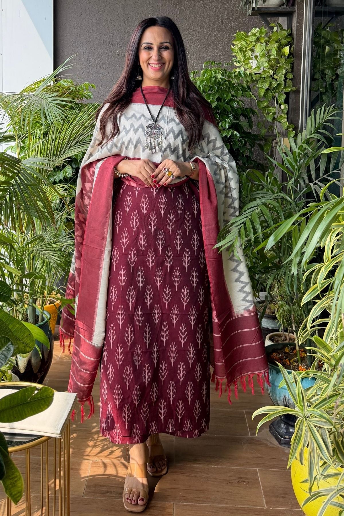 Double Ikat cotton full sets!!