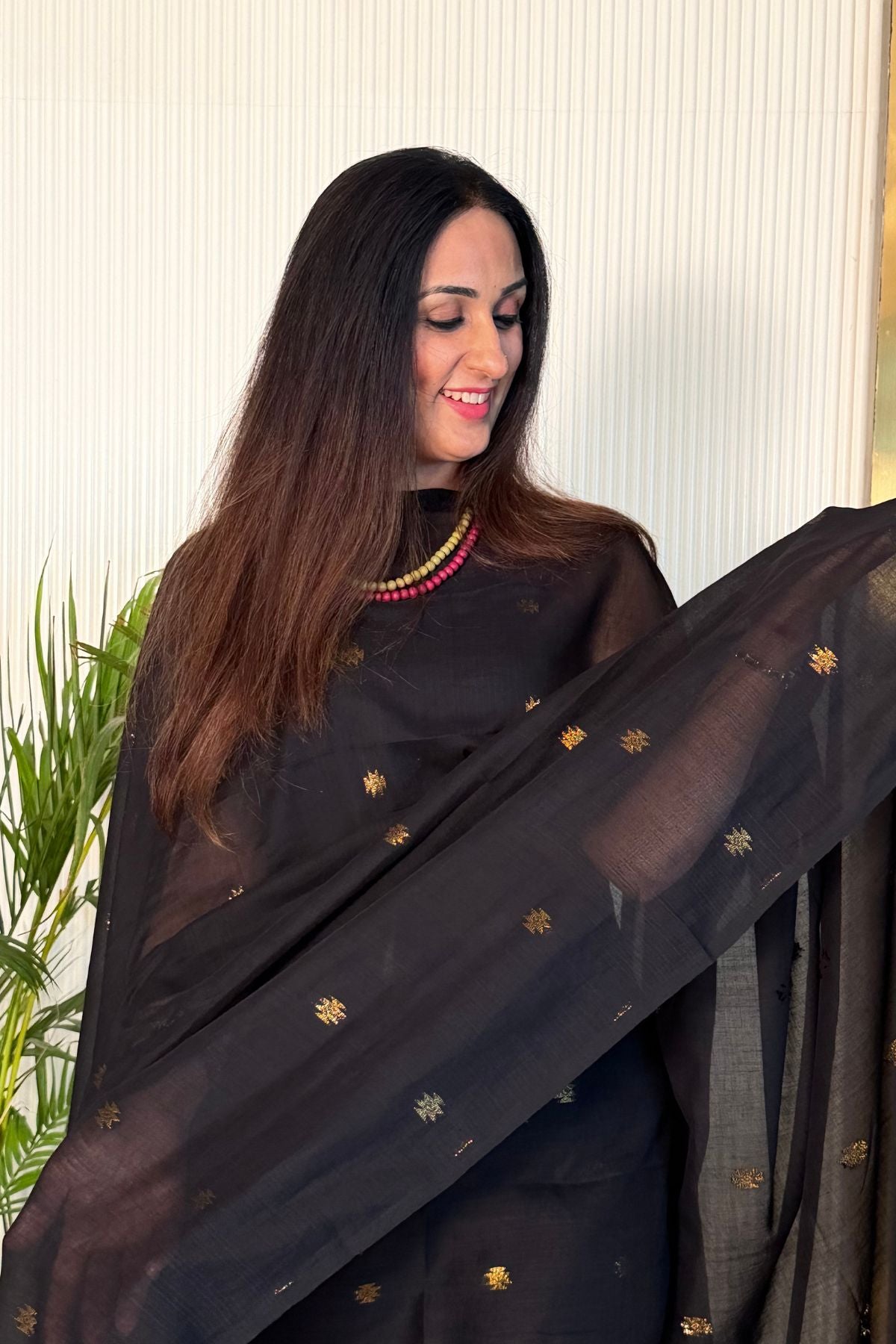 Mercerised pure cotton zari weave kurta dupatta sets with Jamdani weave !!