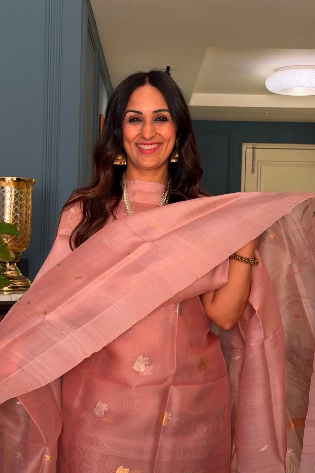 New Banarasi weave suit sets on pure organza silk!!