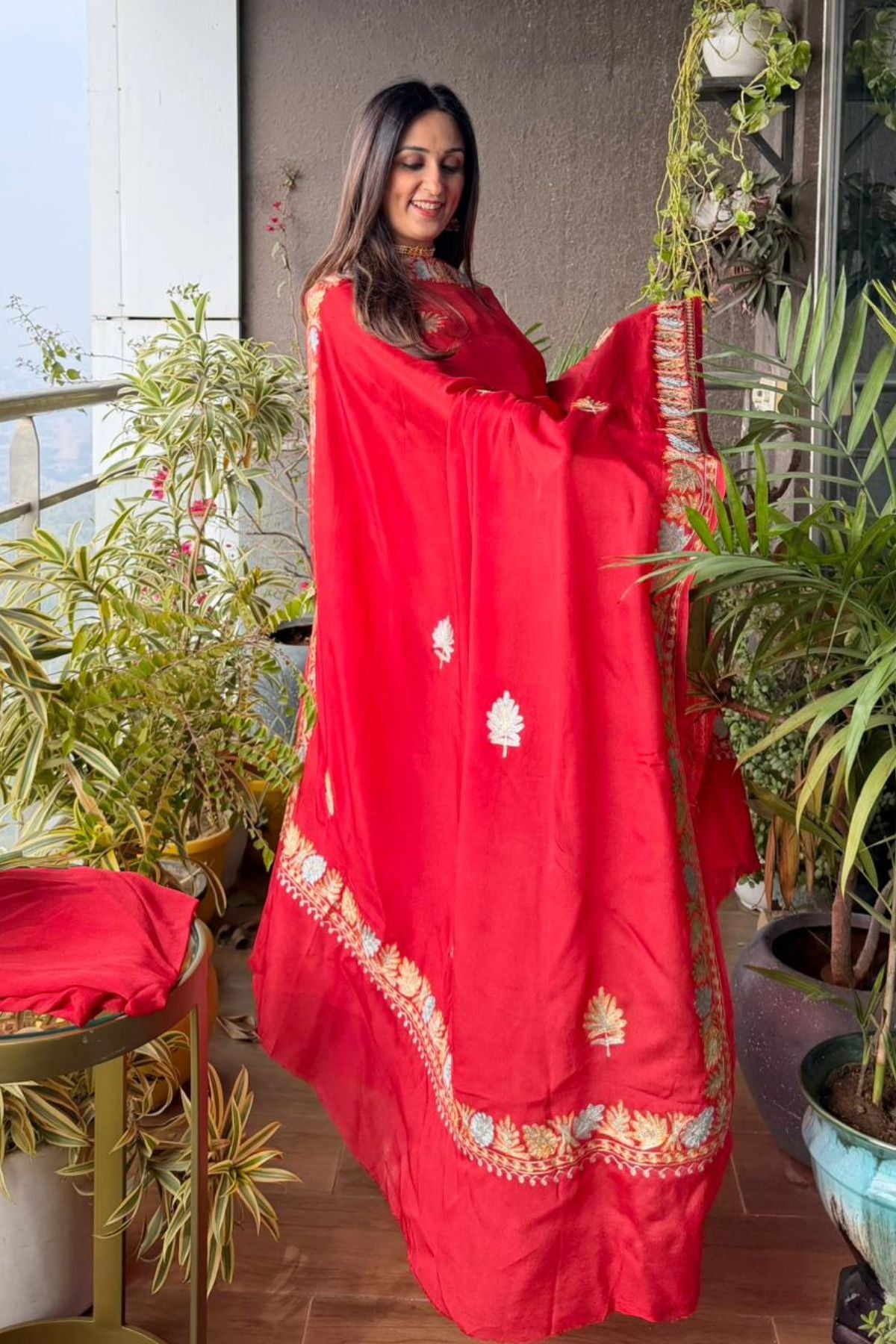 Upadda suit sets with Kashmiri Aari work!!