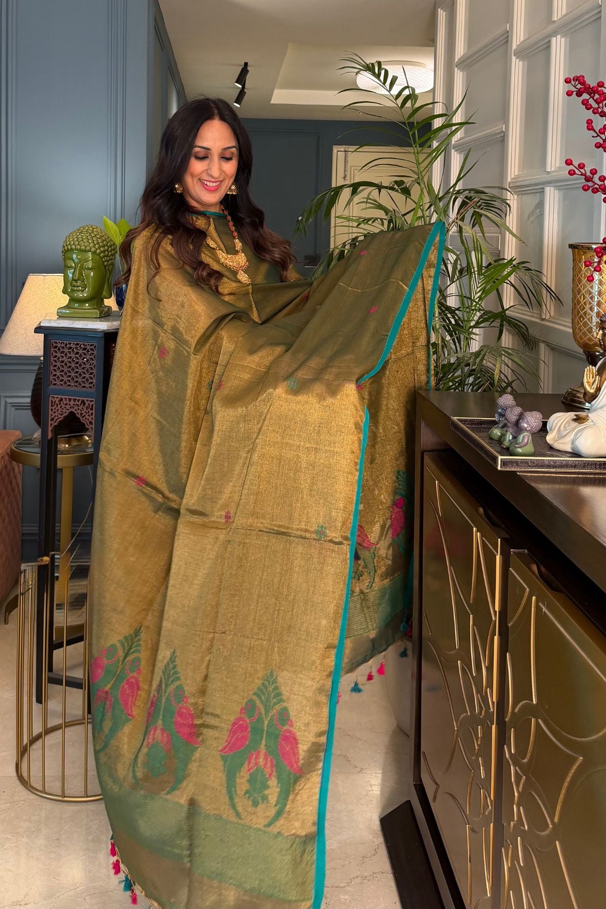 Handwoven Jamdani sets on tissue cotton!!