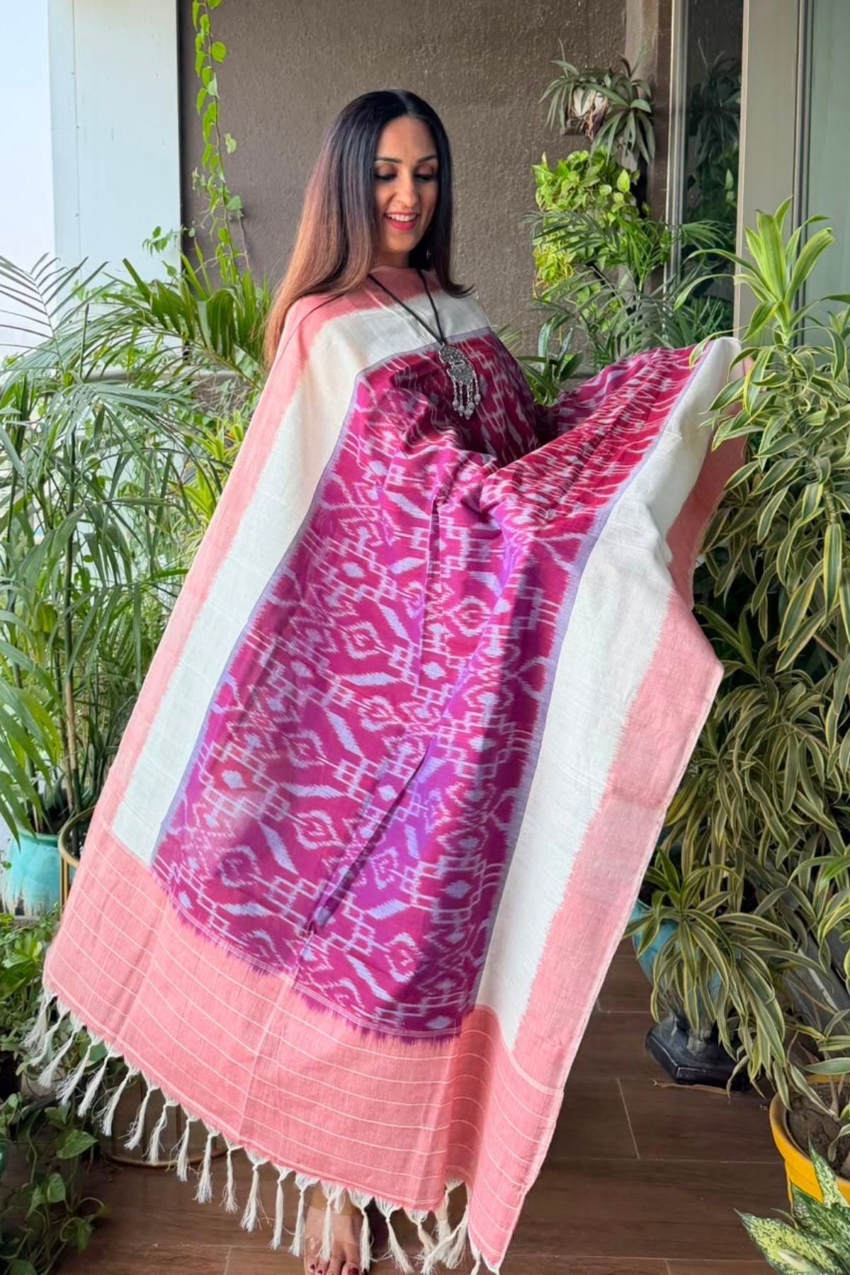 Double Ikat cotton full sets!!