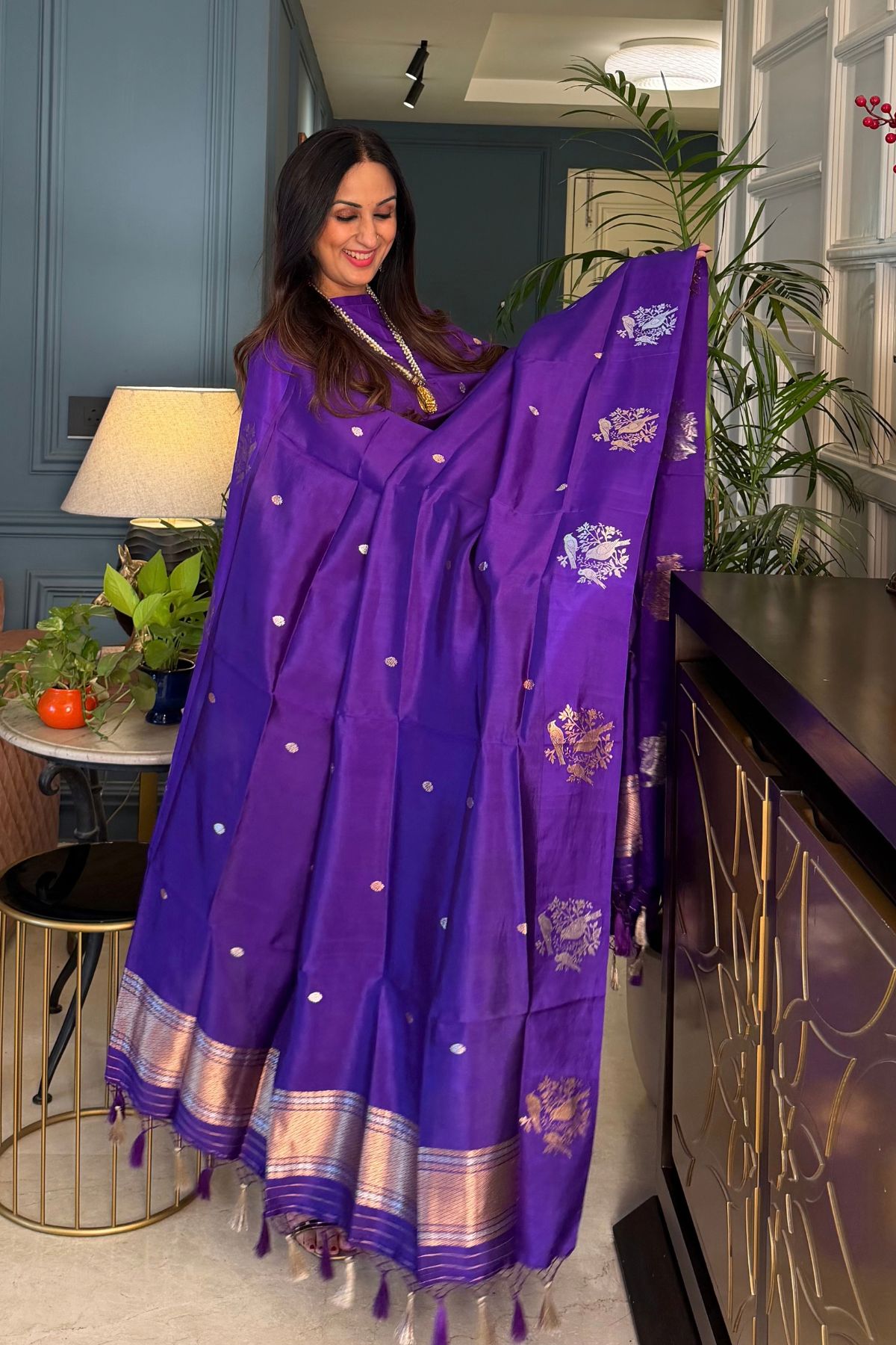 Handwoven pure raw mango silk suit sets!!