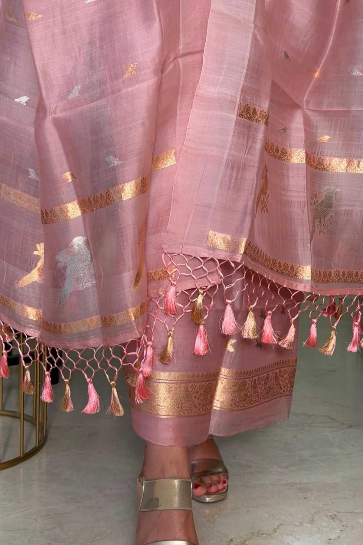 New Banarasi weave suit sets on pure organza silk!!