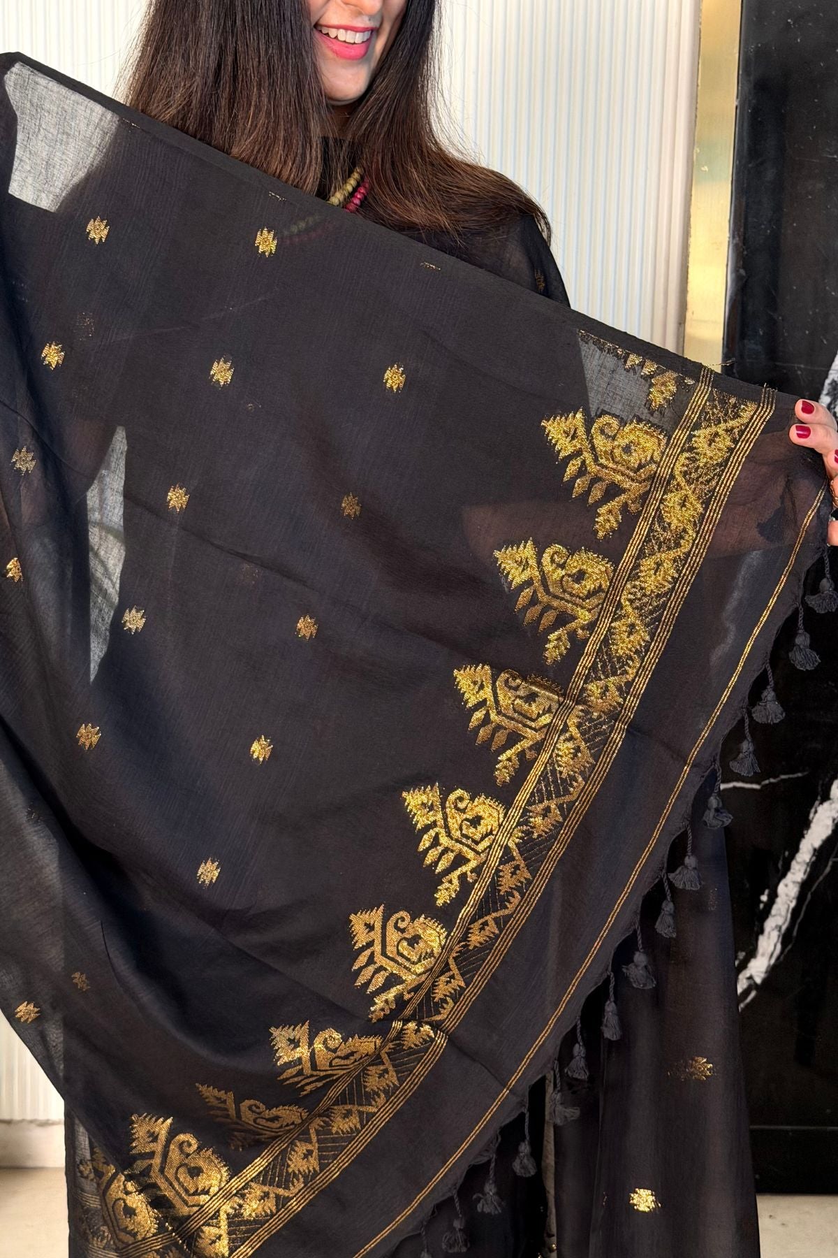 Mercerised pure cotton zari weave kurta dupatta sets with Jamdani weave !!