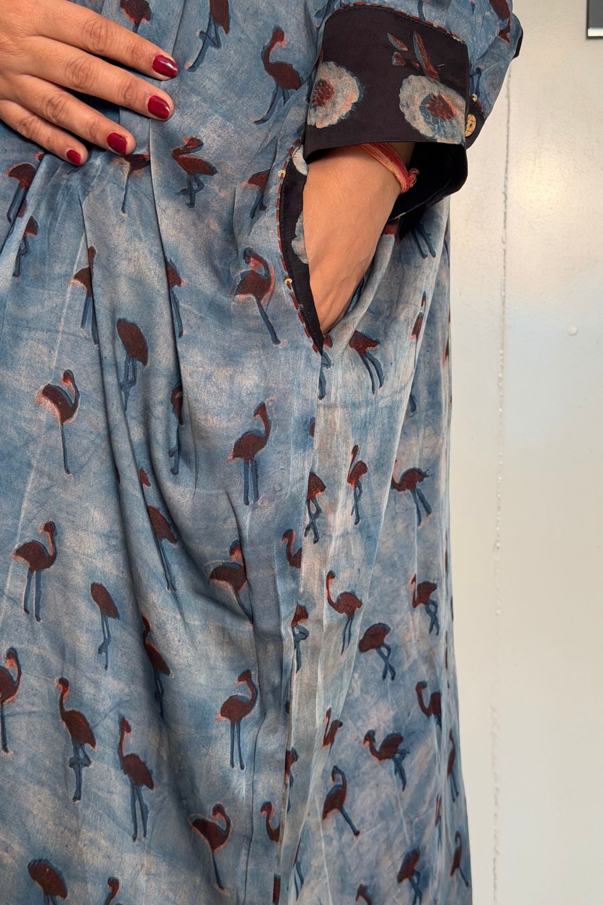 Free-flowing premium Modal dresses with intricate hand-block prints and exquisite handcrafted details!!