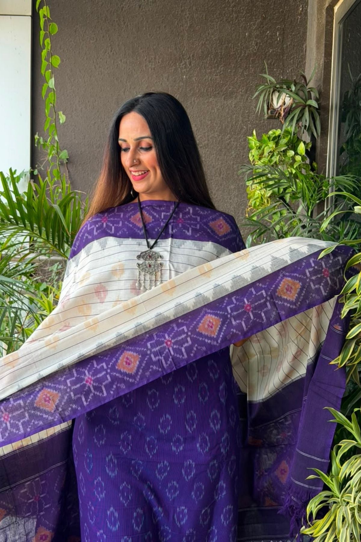 Double Ikat cotton full sets!!