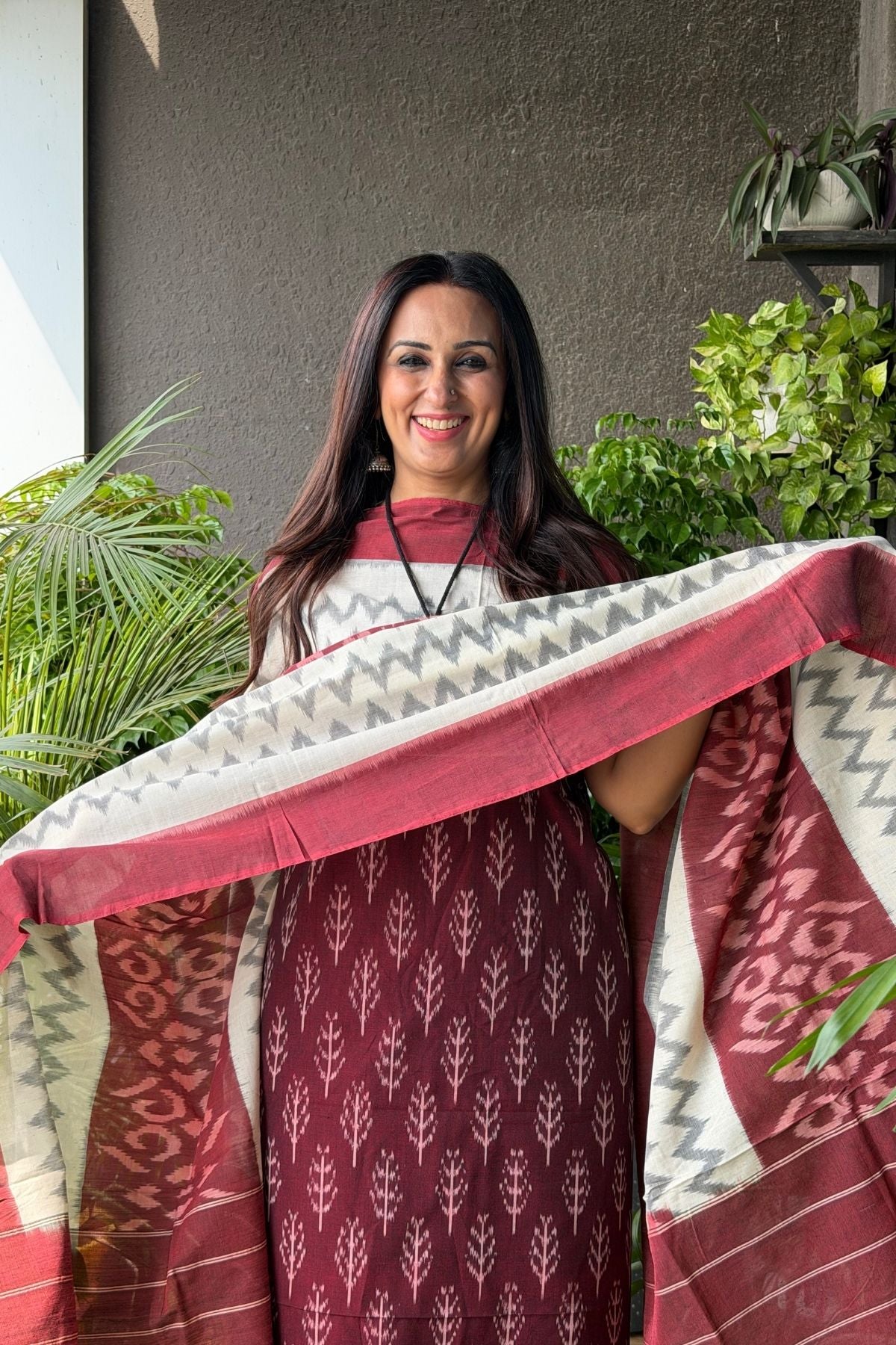Double Ikat cotton full sets!!