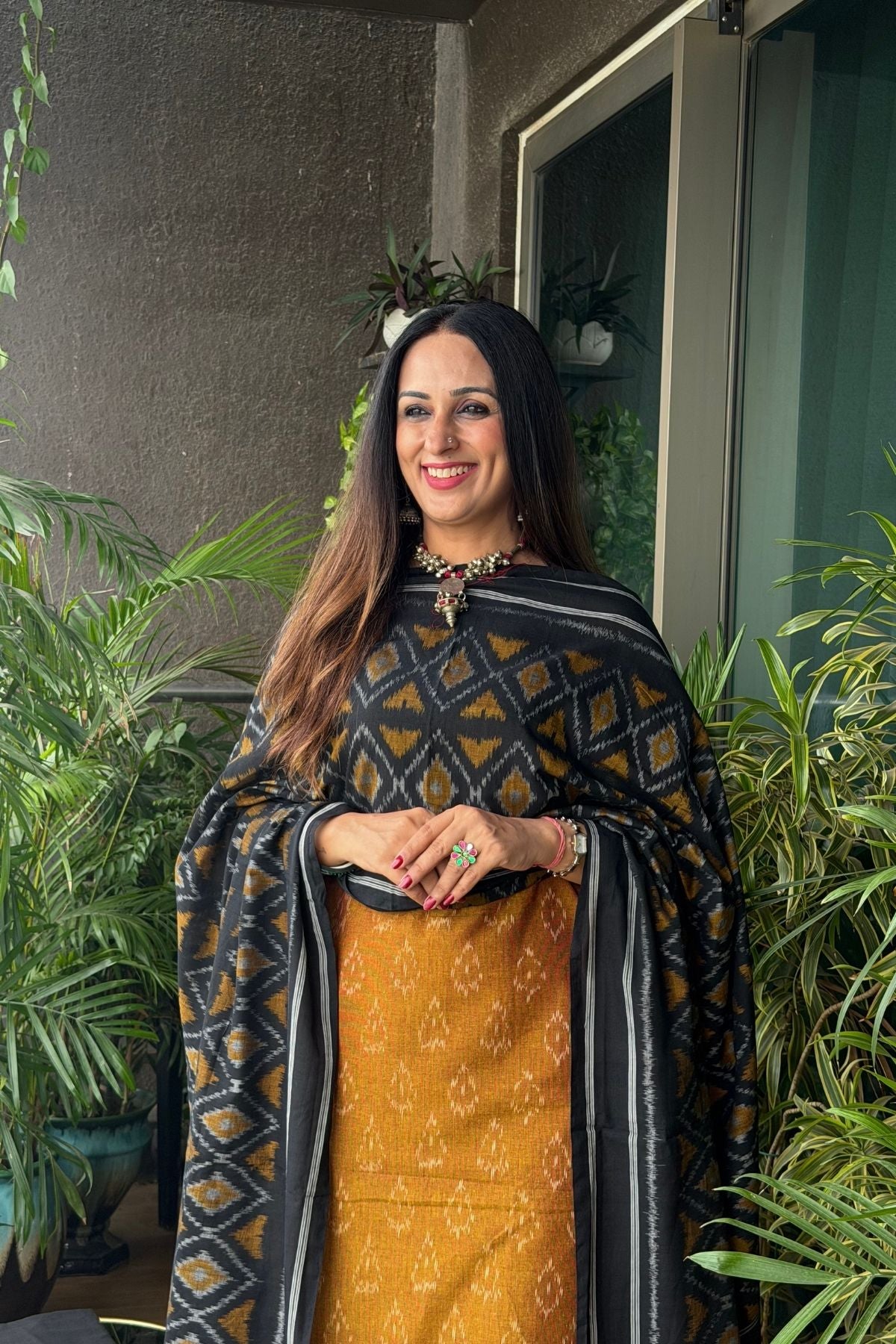 Mercerised cotton Ikat full sets!!