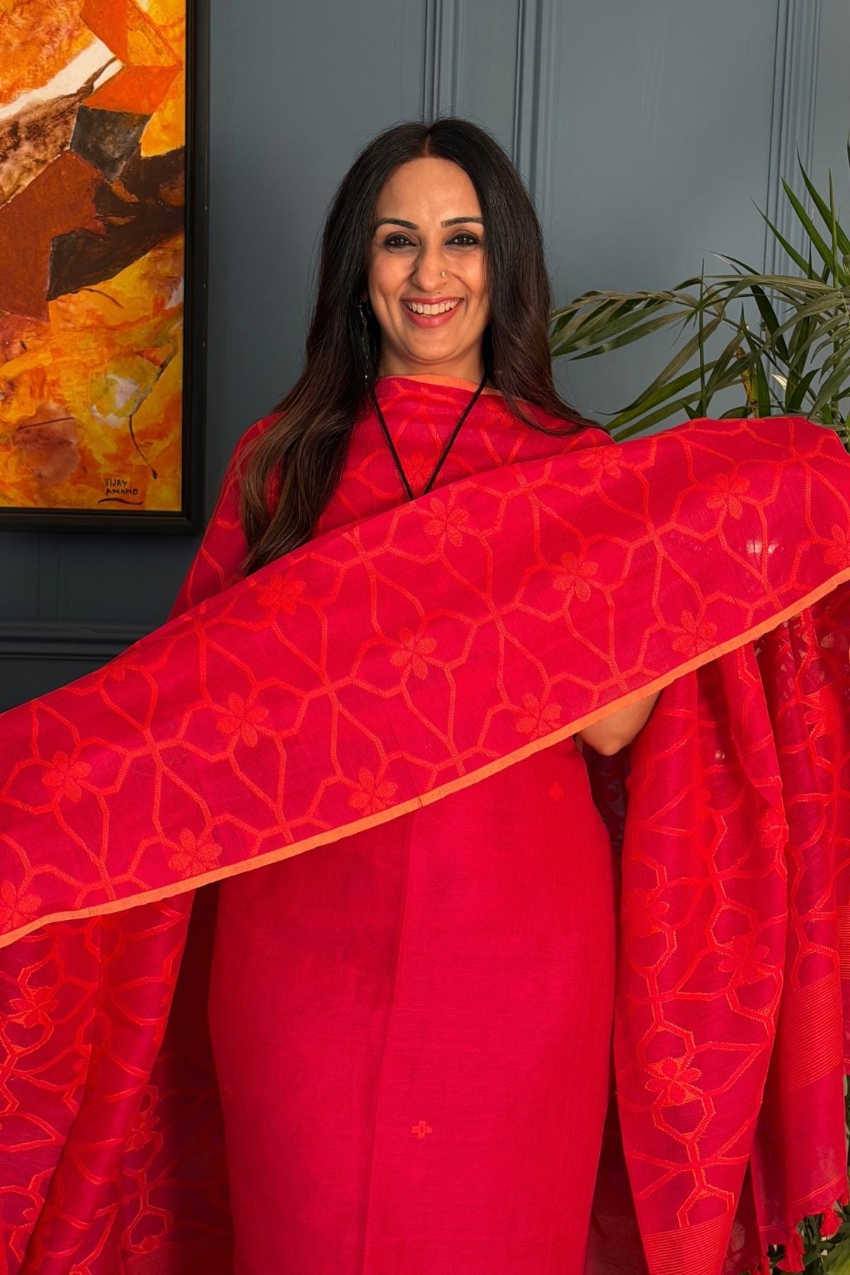 Jayshree linen kurta dupatta sets!!