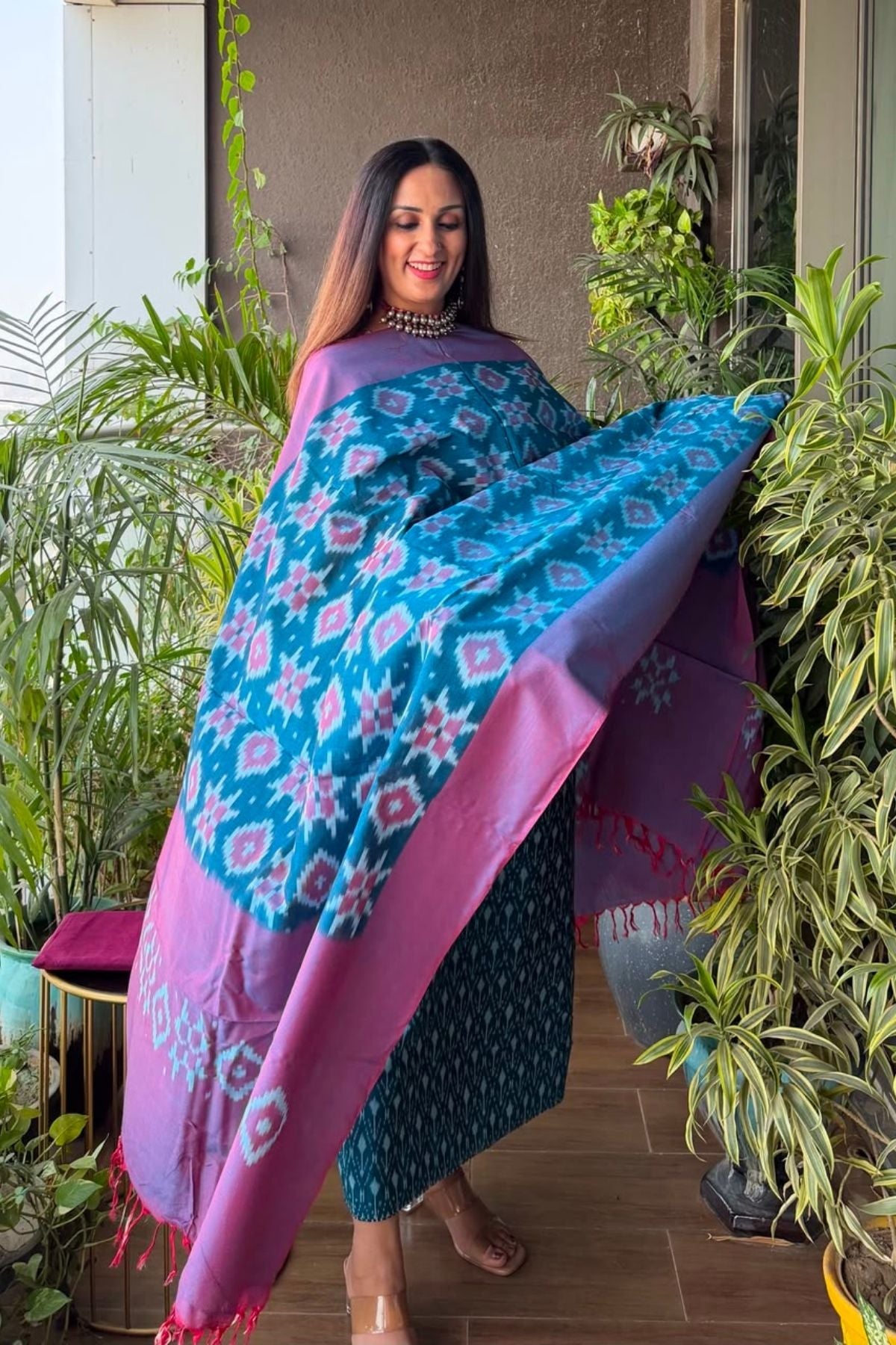 Mercerised cotton Ikat full sets!!