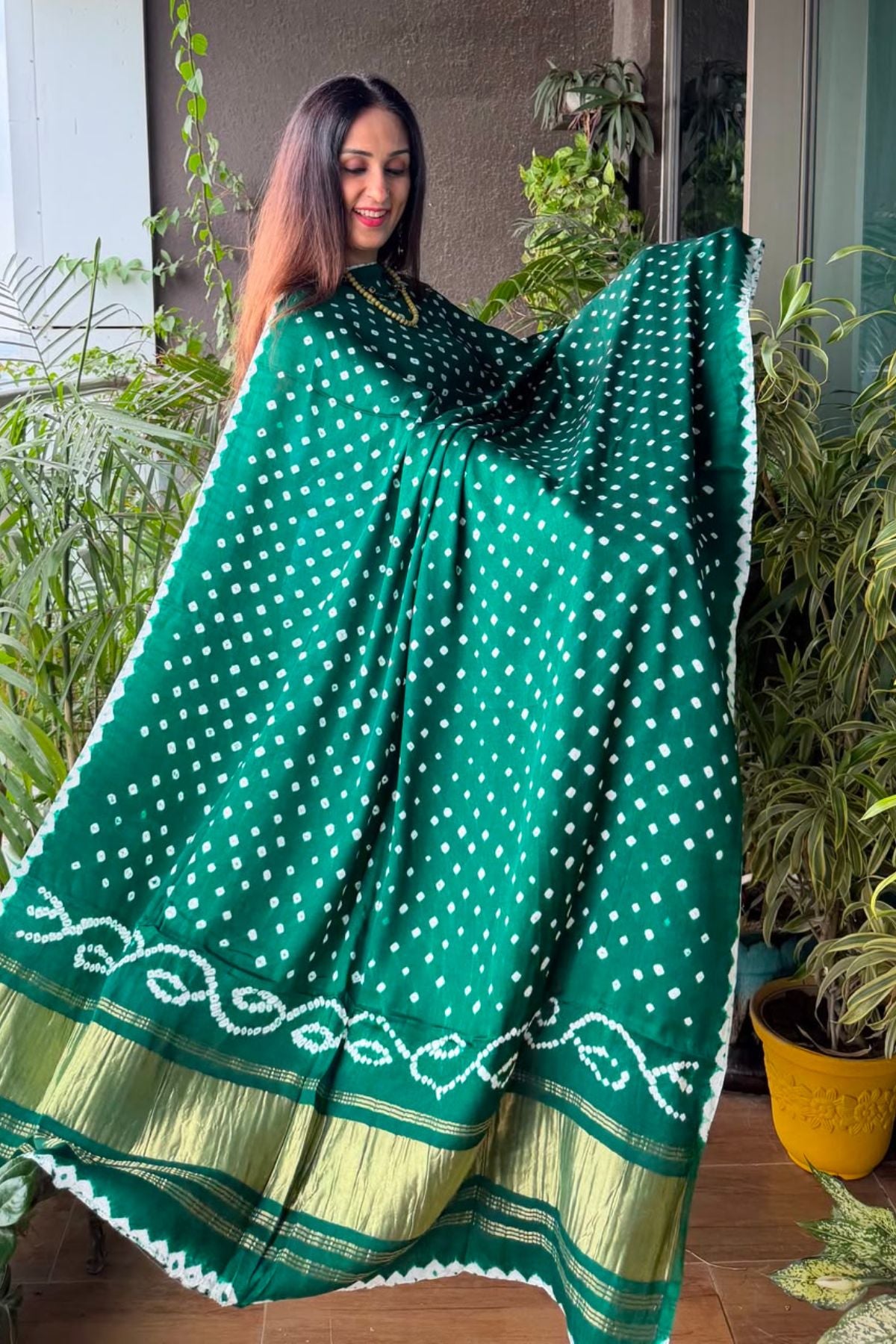 Ombré kurta dupatta set on pure modal Satin