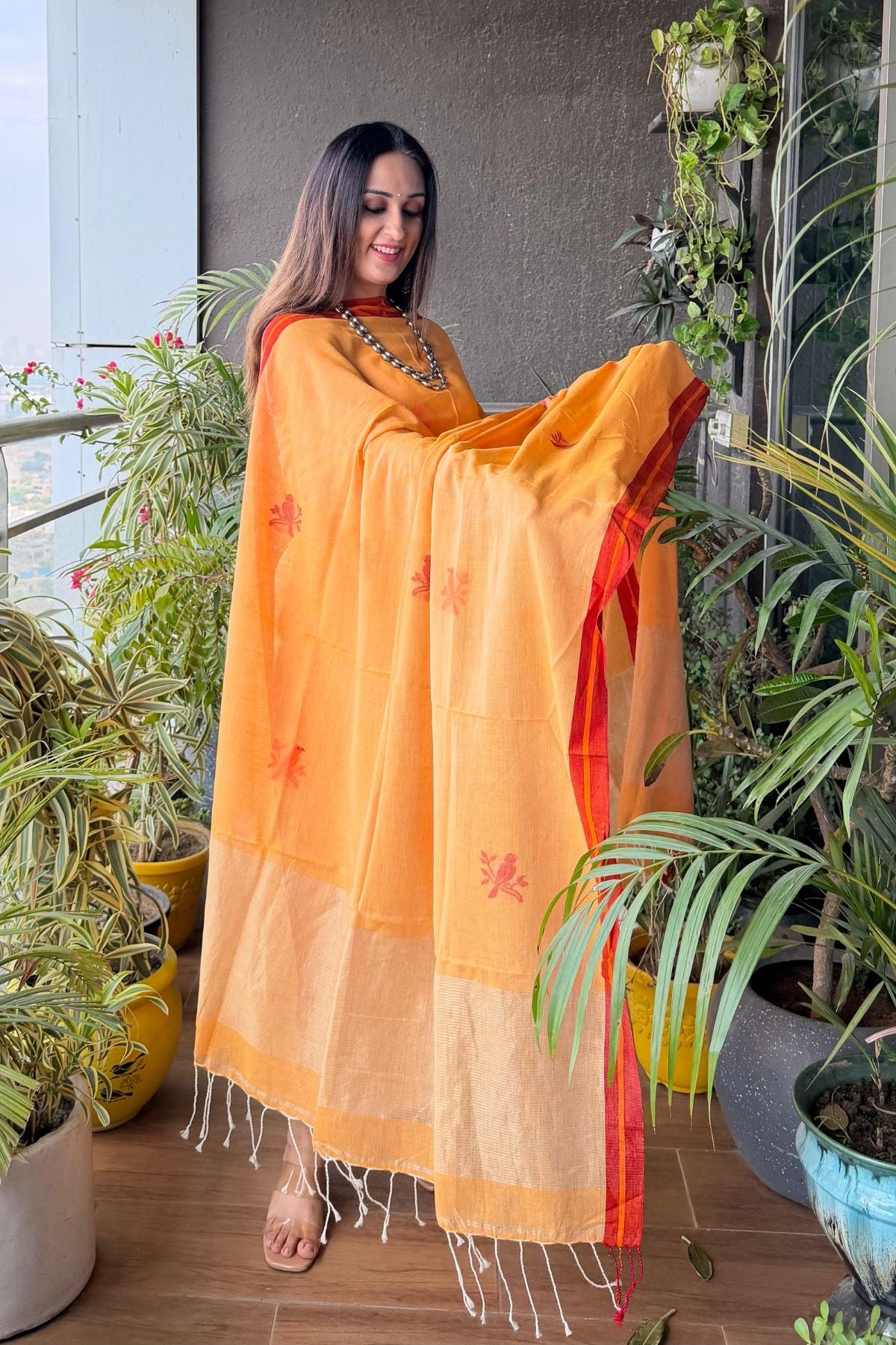 Jamdani pure cotton kurta dupatta sets!!