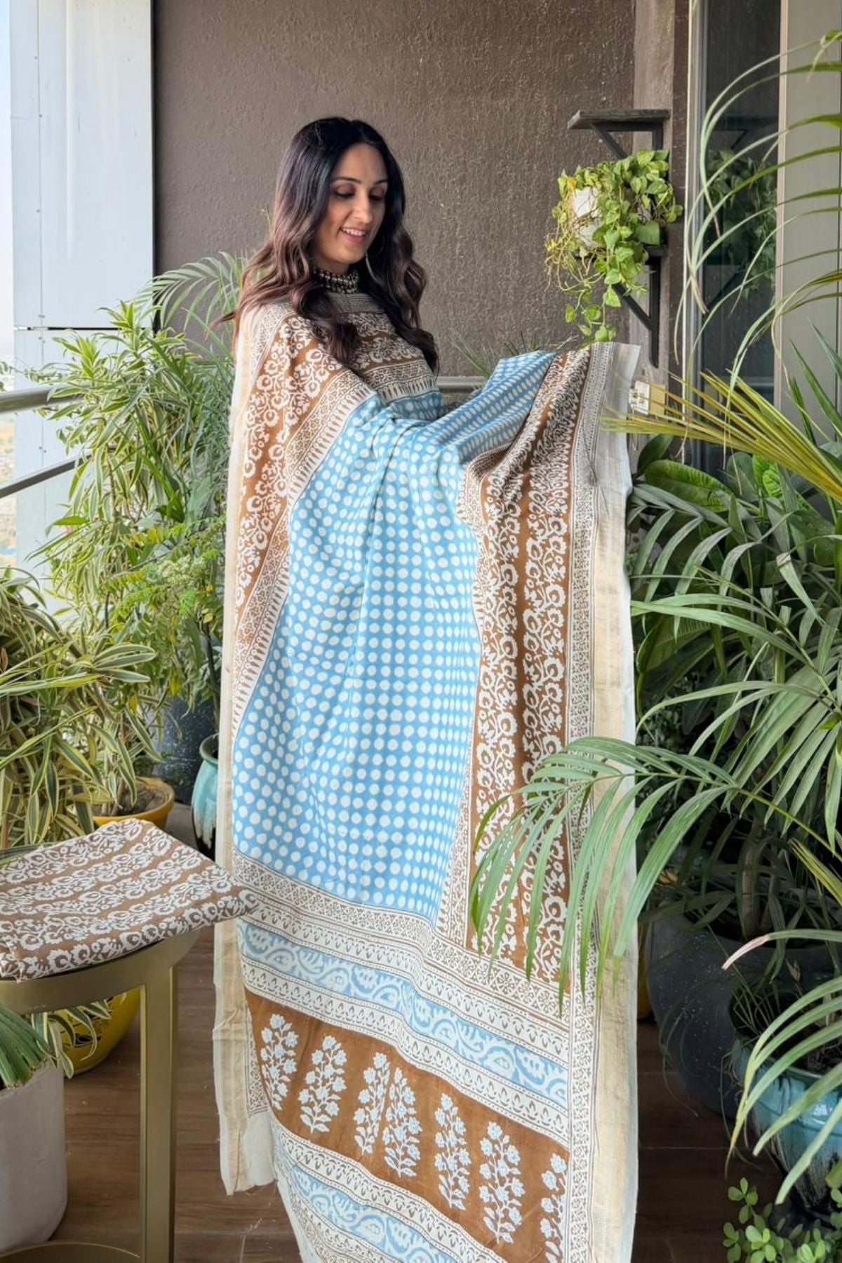 Handblocked pure cotton Bagh full sets!!