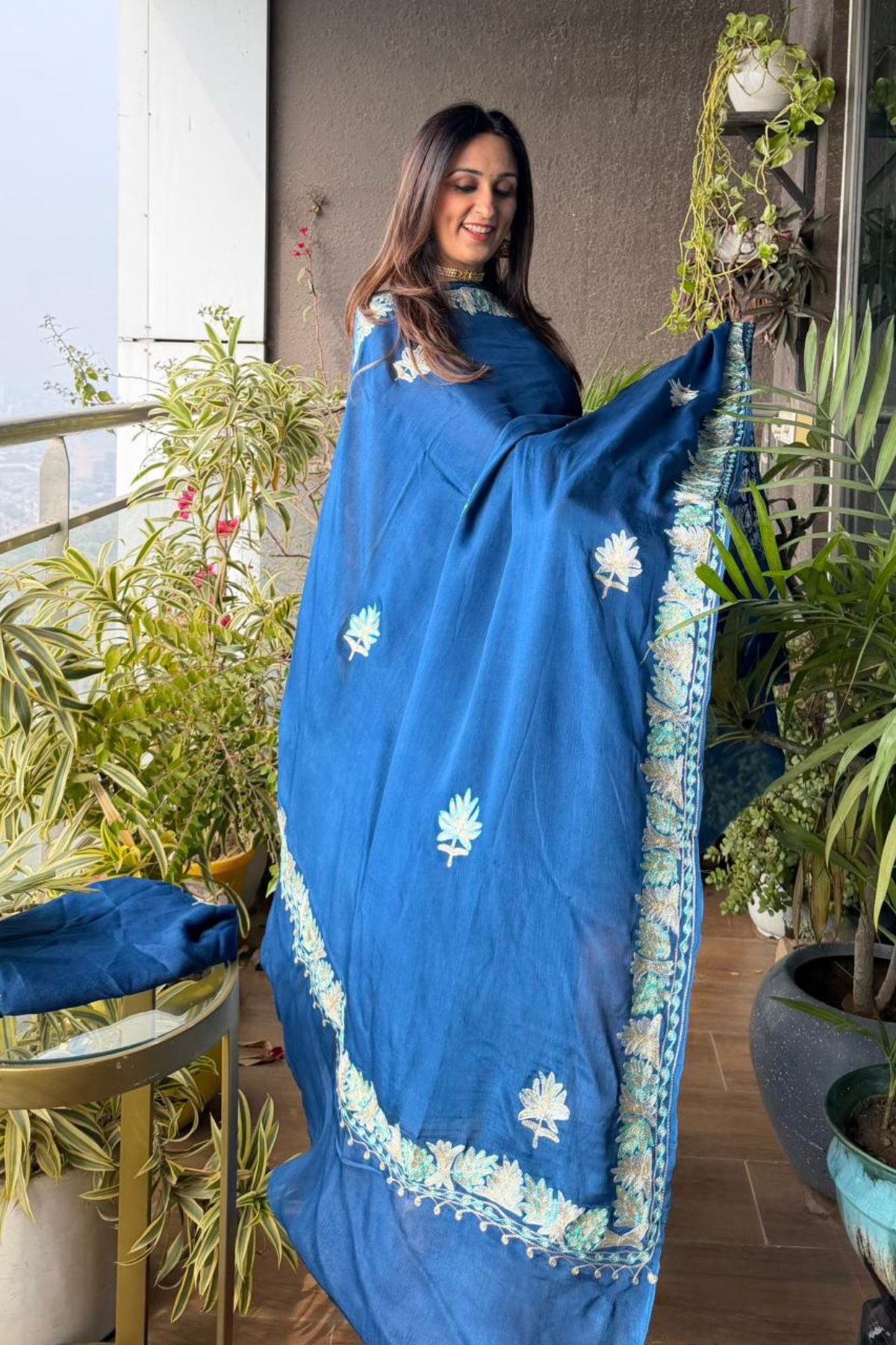 Upadda suit sets with Kashmiri Aari work!!