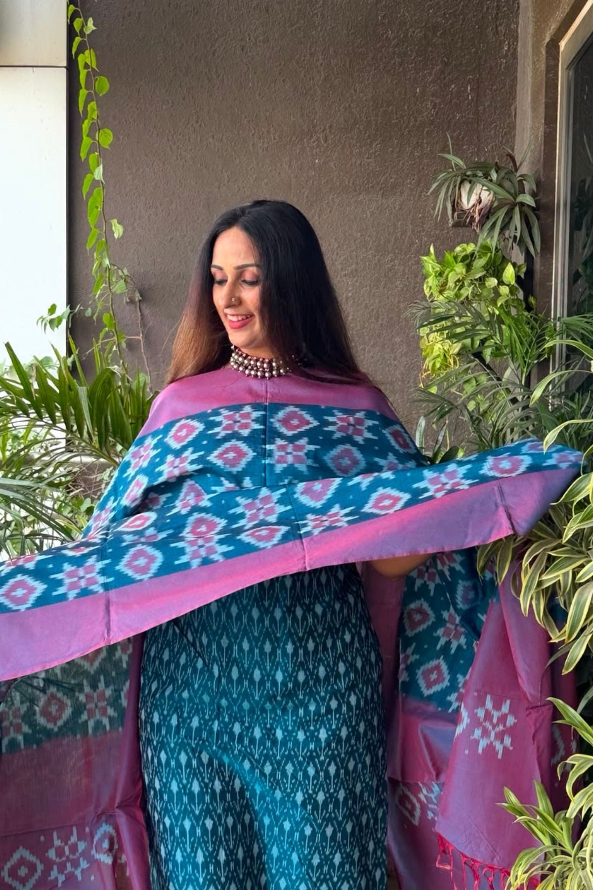 Mercerised cotton Ikat full sets!!