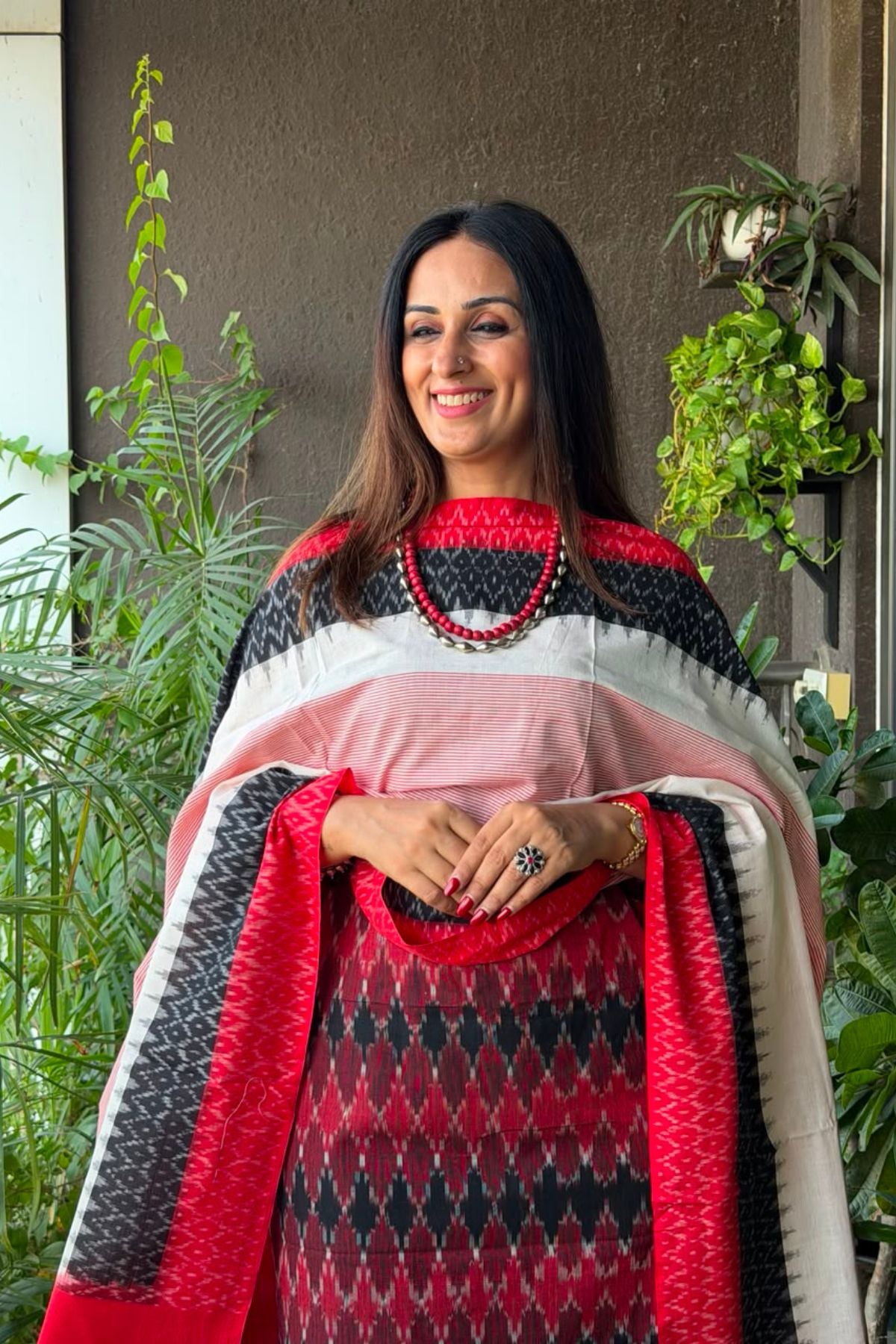 Double Ikat cotton full sets!!