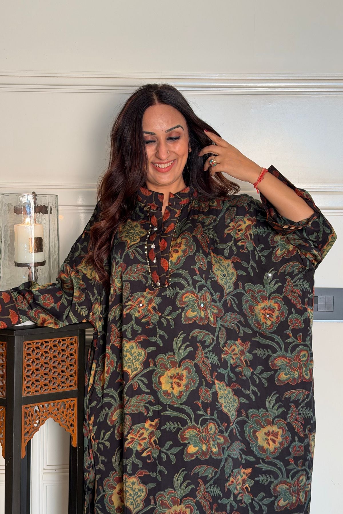 Free-flowing premium Modal dresses with intricate hand-block prints and exquisite handcrafted details!!