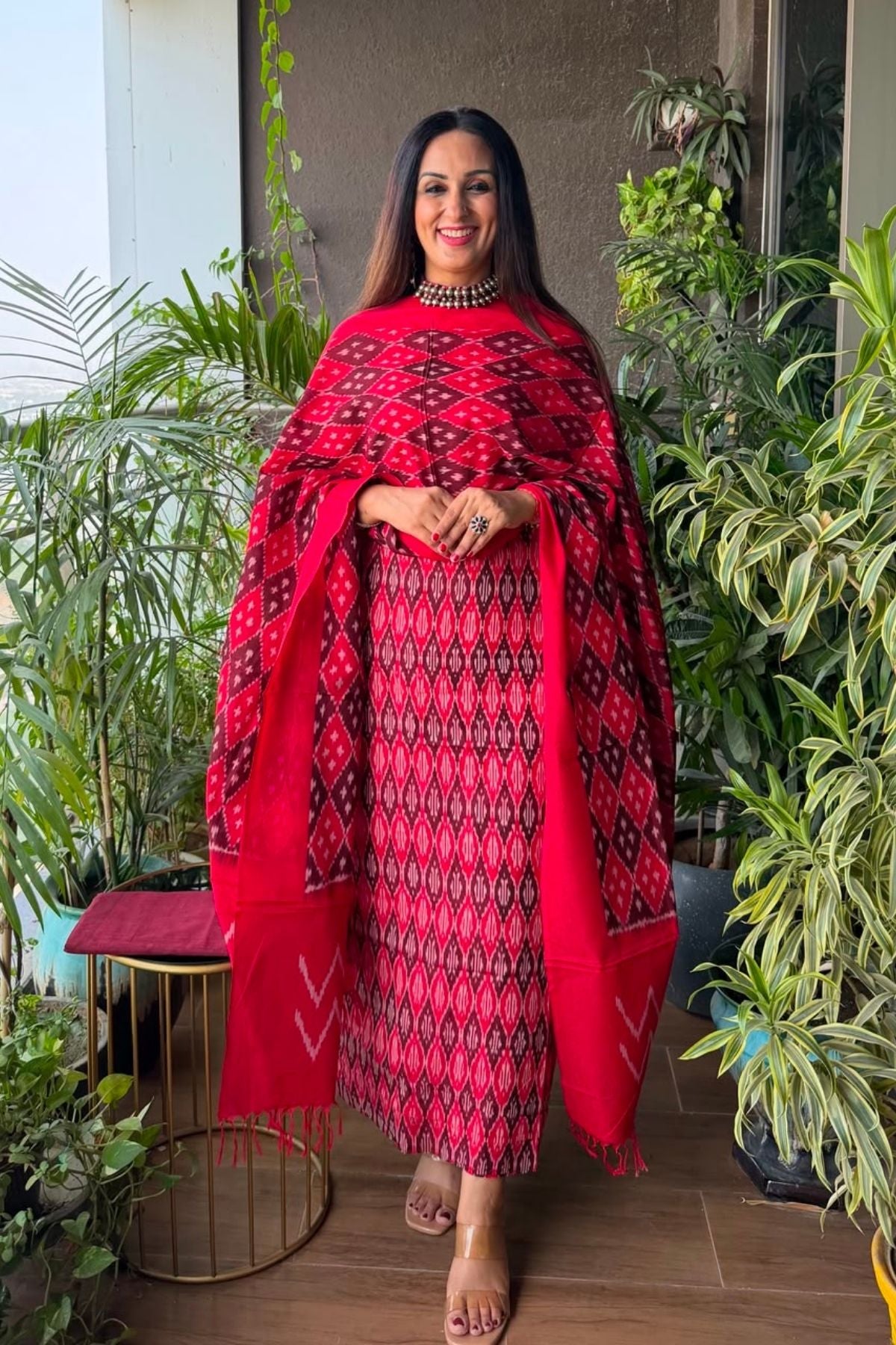 Mercerised cotton Ikat full sets!!