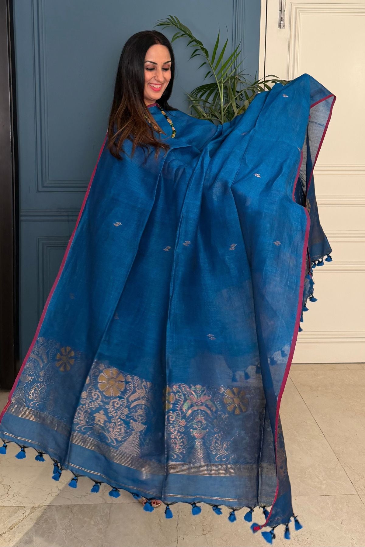 Jayshree linen kurta Dupatta sets