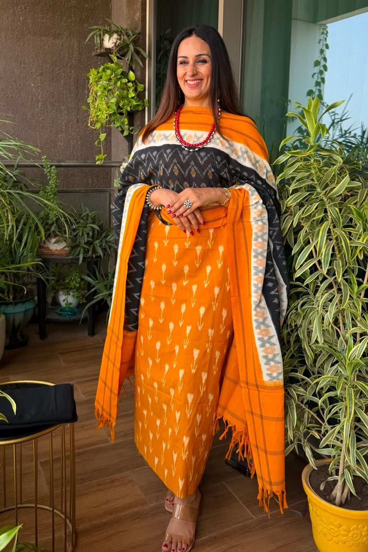 Double Ikat cotton full sets!!