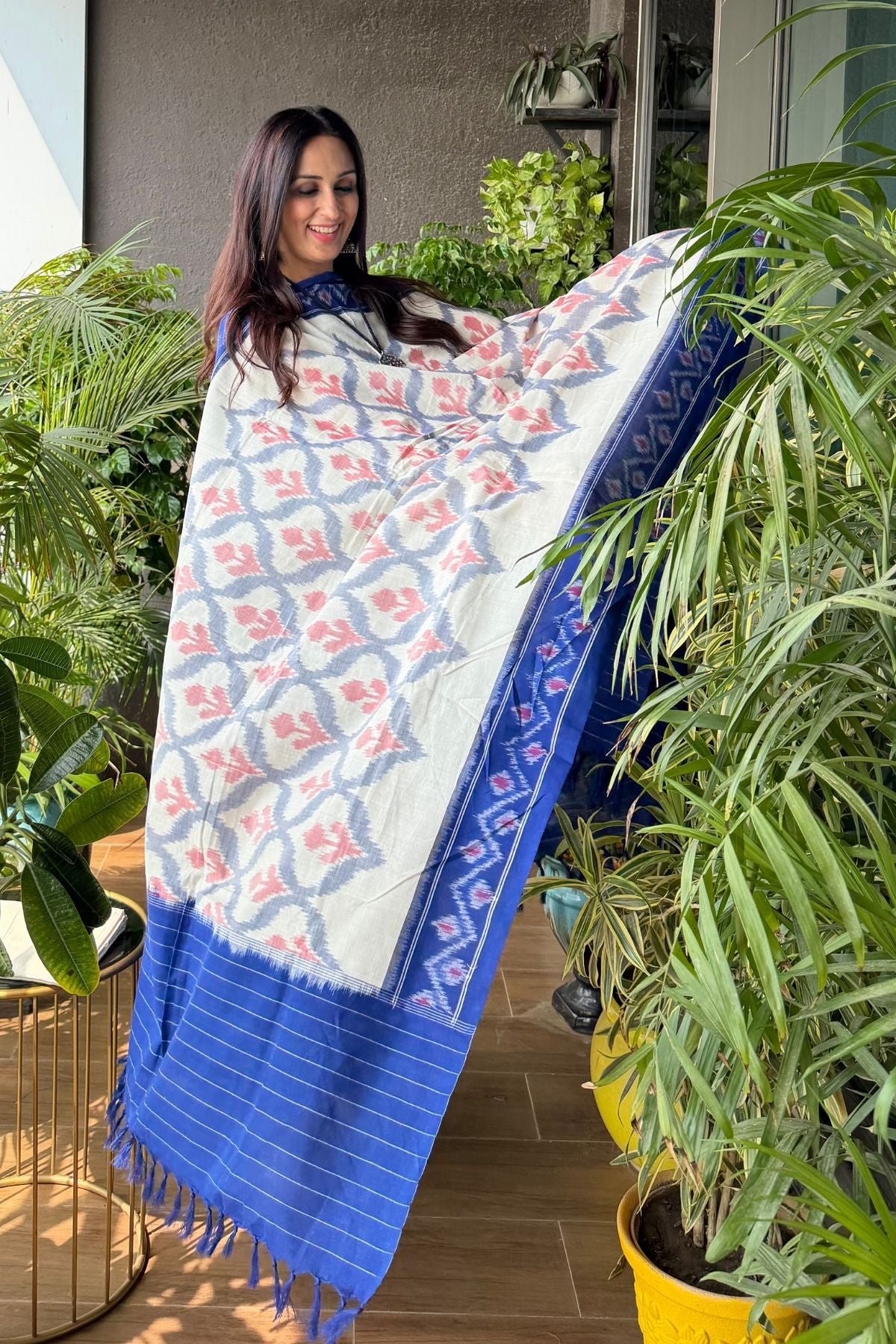 Double Ikat cotton full sets!!
