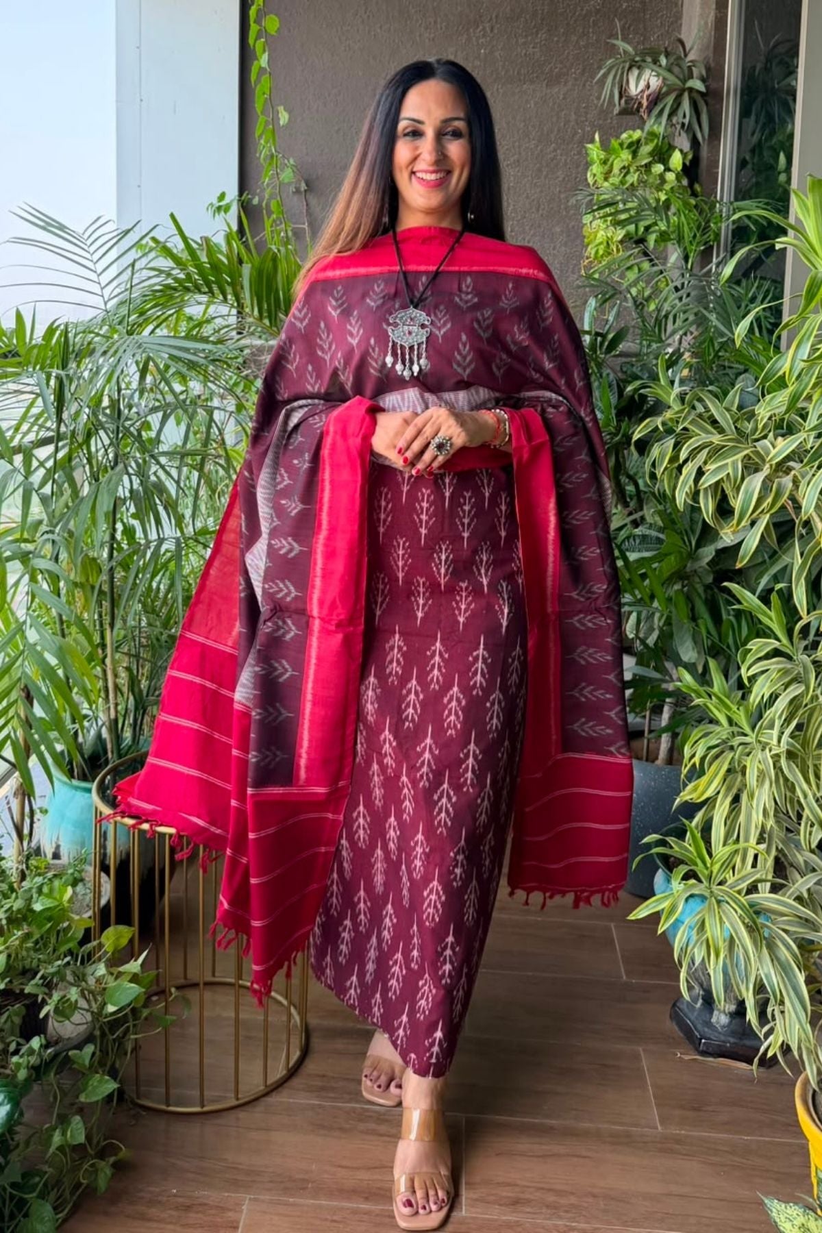 Double Ikat cotton full sets!!