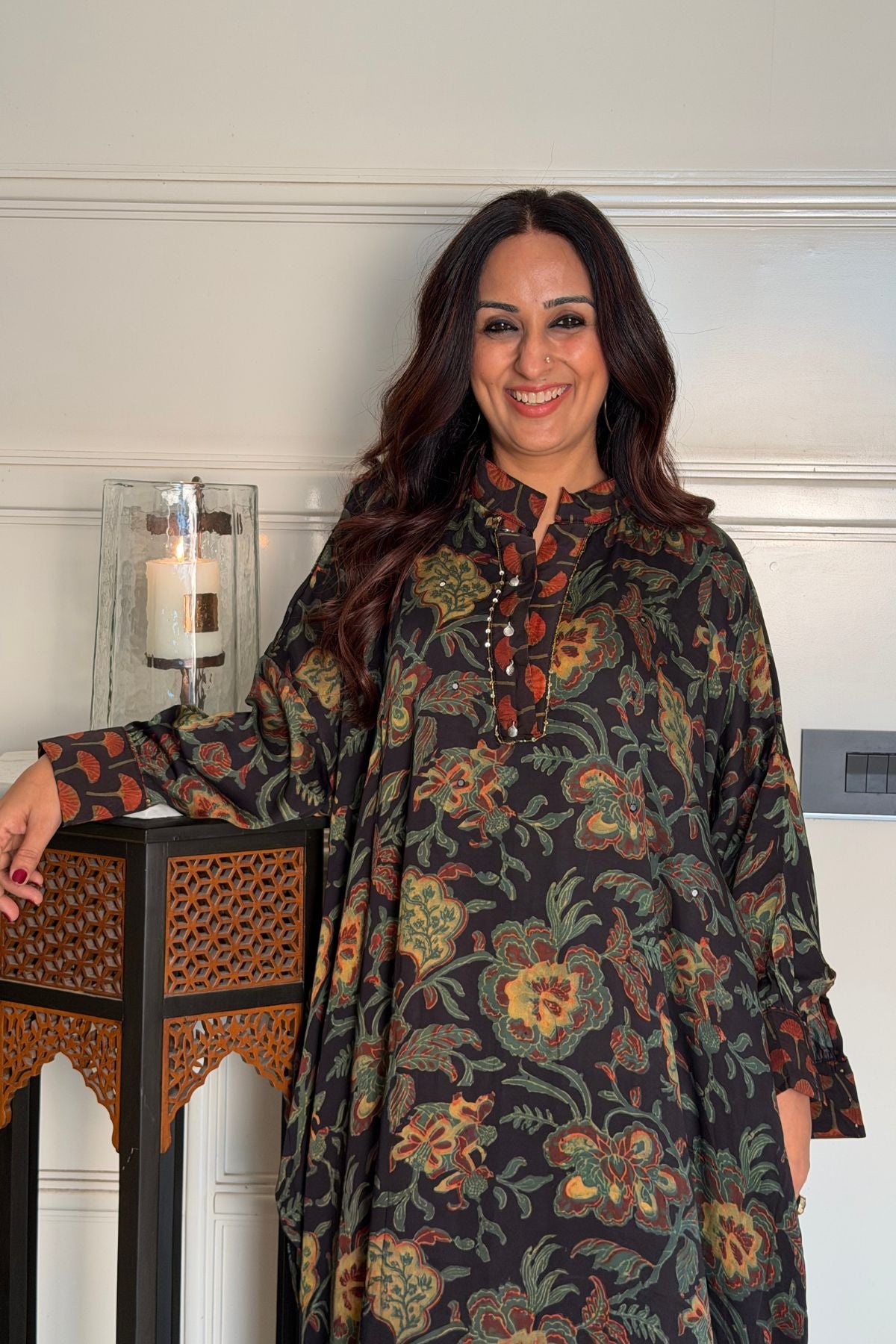 Free-flowing premium Modal dresses with intricate hand-block prints and exquisite handcrafted details!!