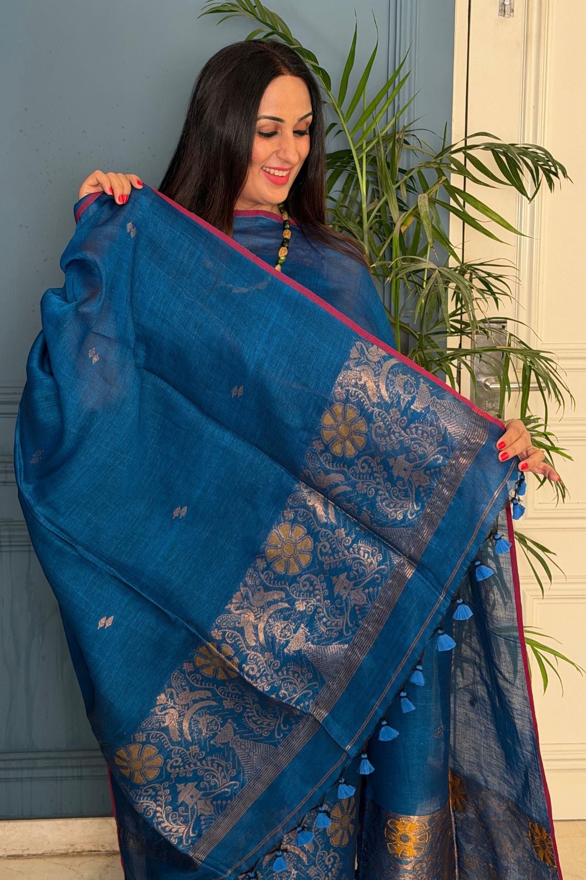 Jayshree linen kurta Dupatta sets