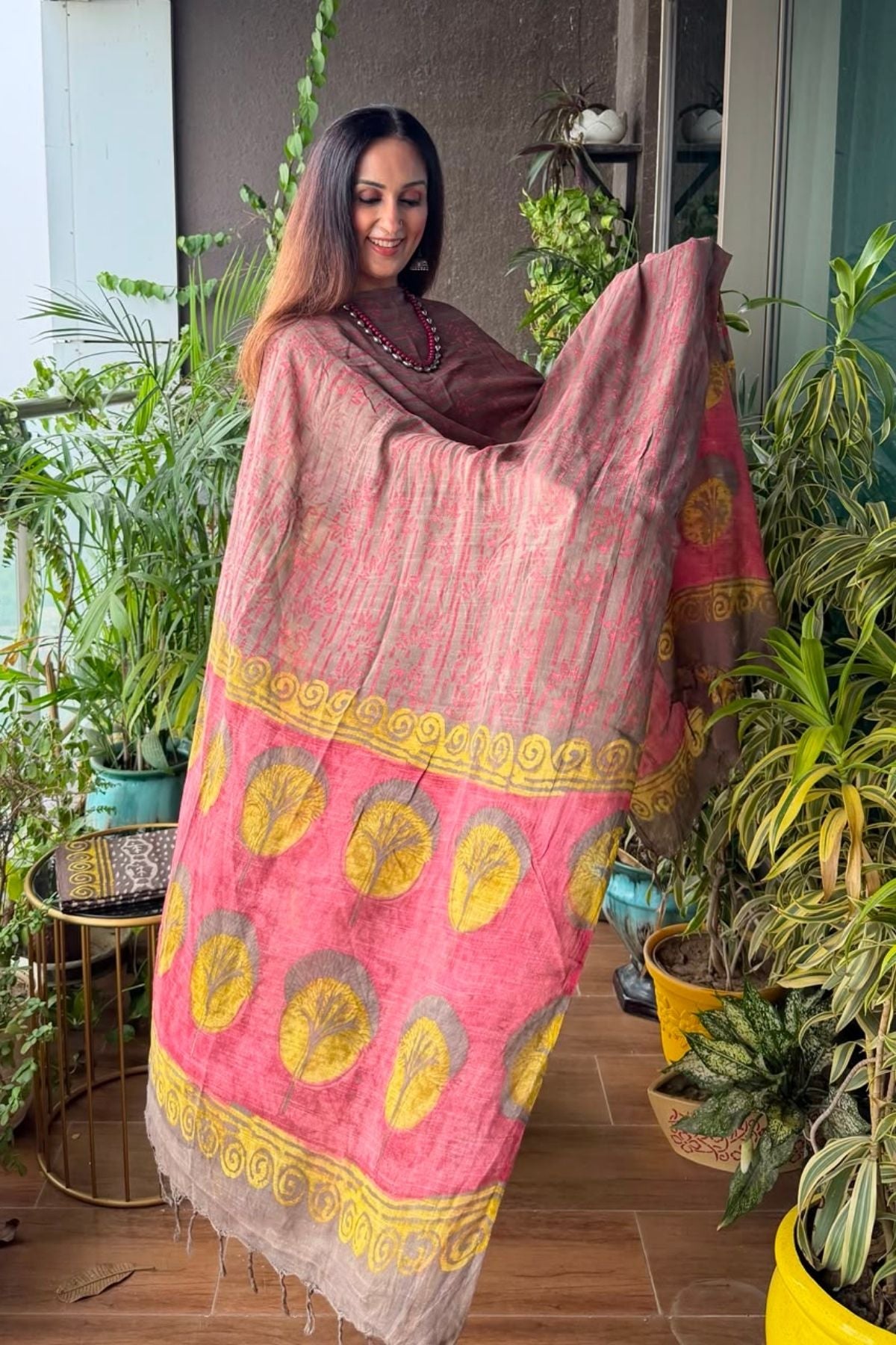 Handblocked Slub cotton linen full sets!!