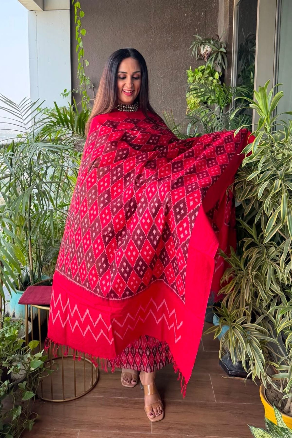 Mercerised cotton Ikat full sets!!