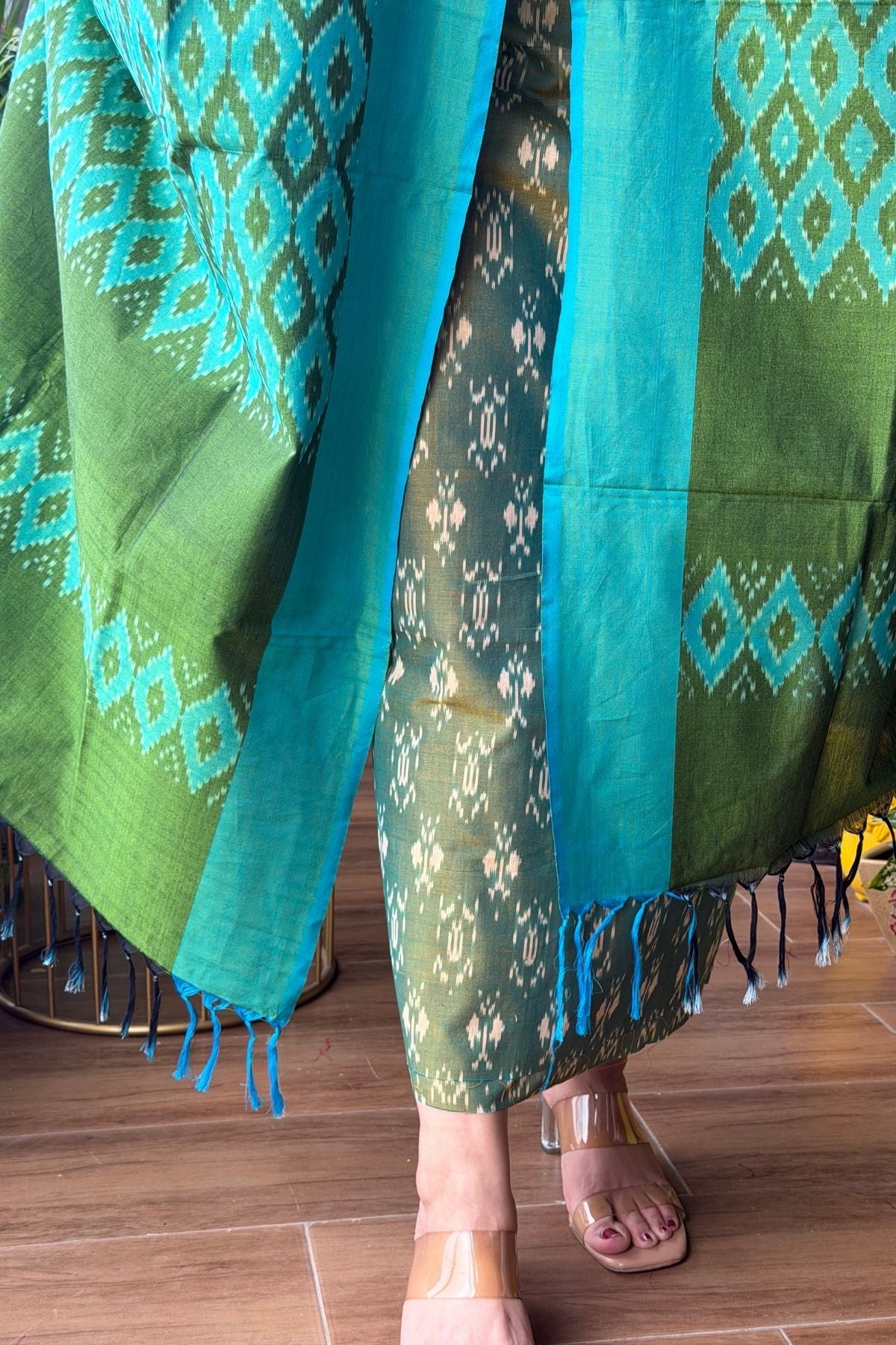 Mercerised cotton Ikat full sets!!
