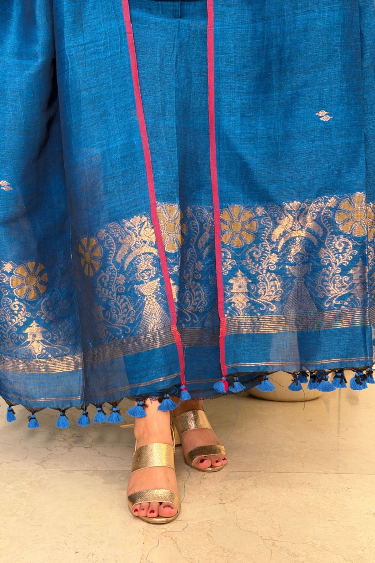 Jayshree linen kurta Dupatta sets