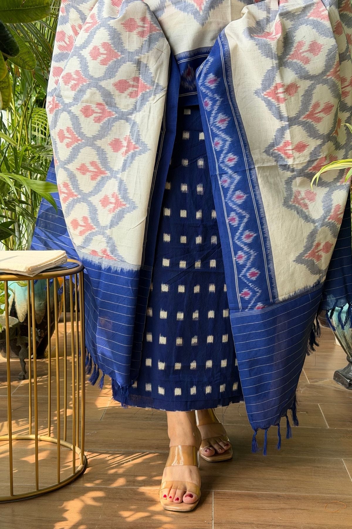 Double Ikat cotton full sets!!