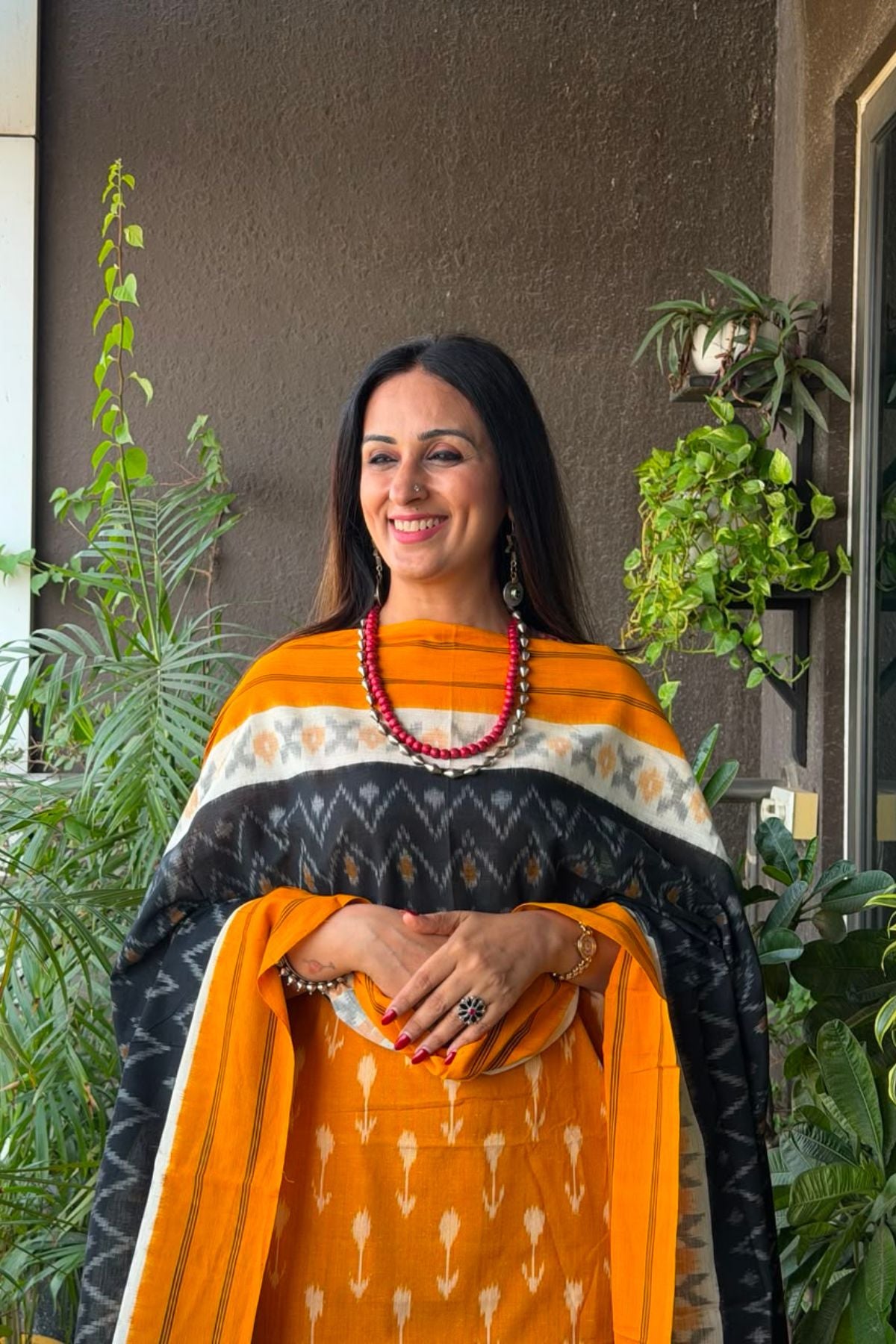Double Ikat cotton full sets!!
