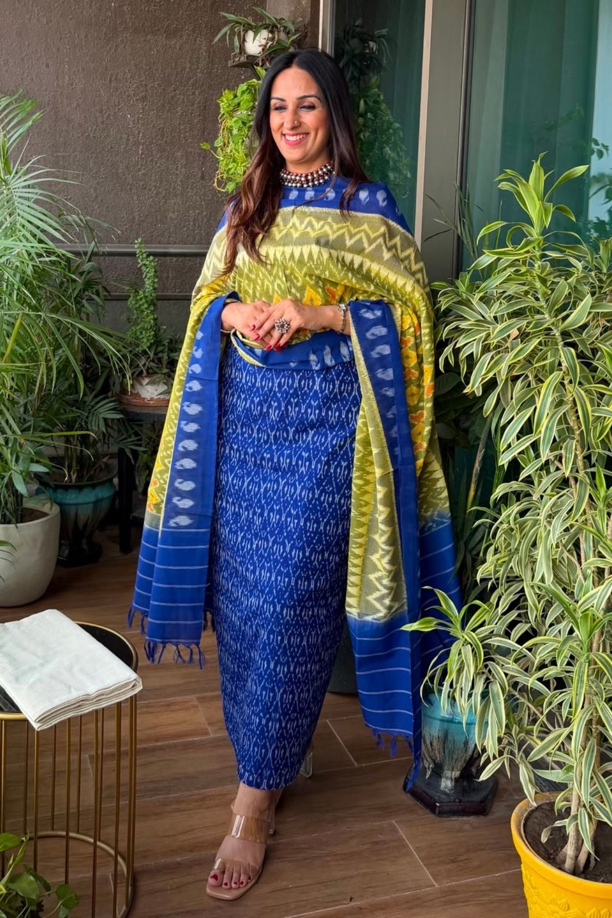 Mercerised cotton Ikat full sets!!