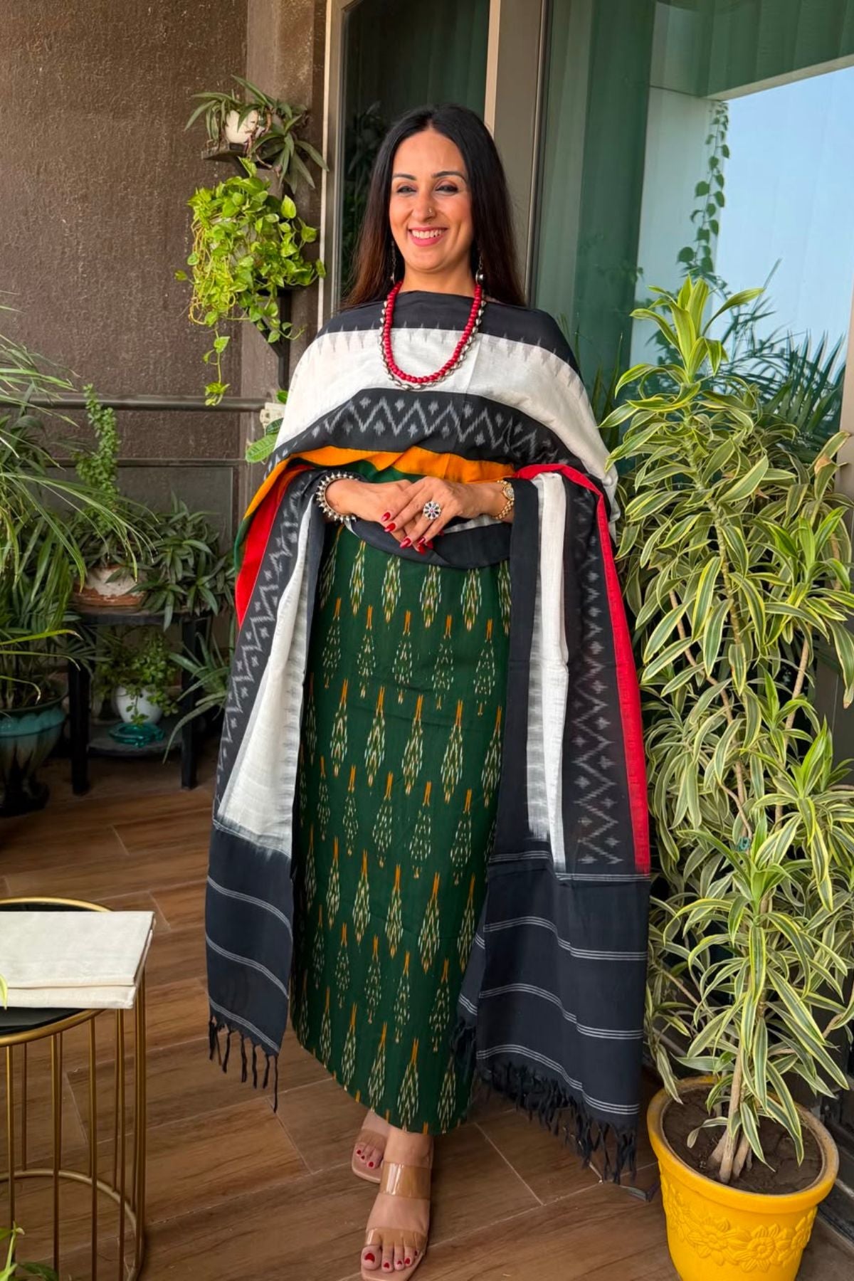 Double Ikat cotton full sets!!