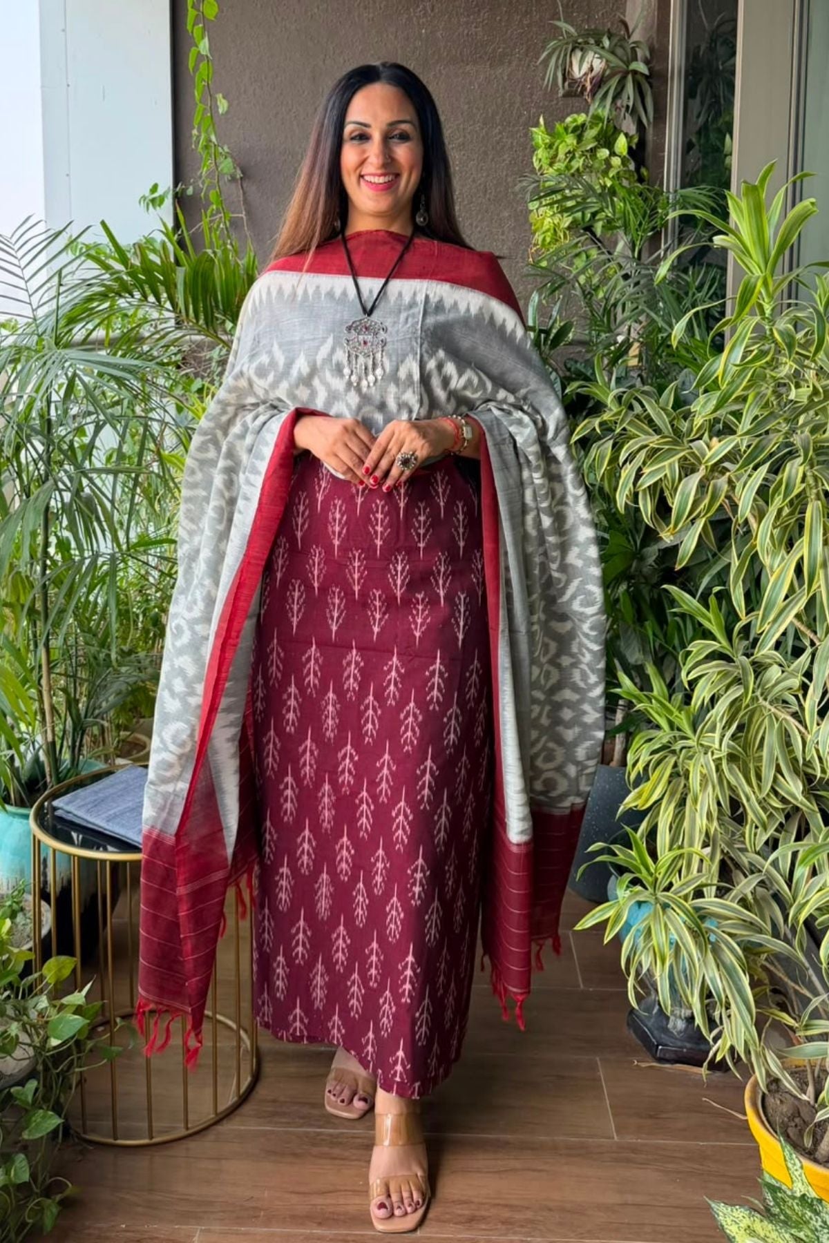 Double Ikat cotton full sets!!