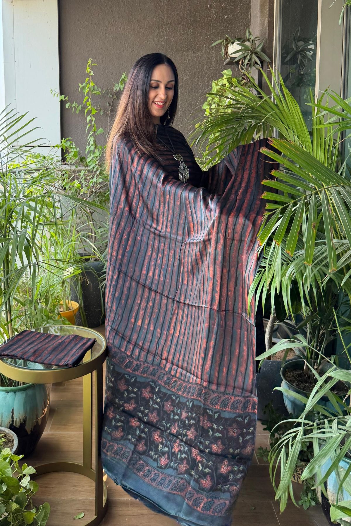 Pomegranate peel Handblock full sets on Premium Modal fabric!!