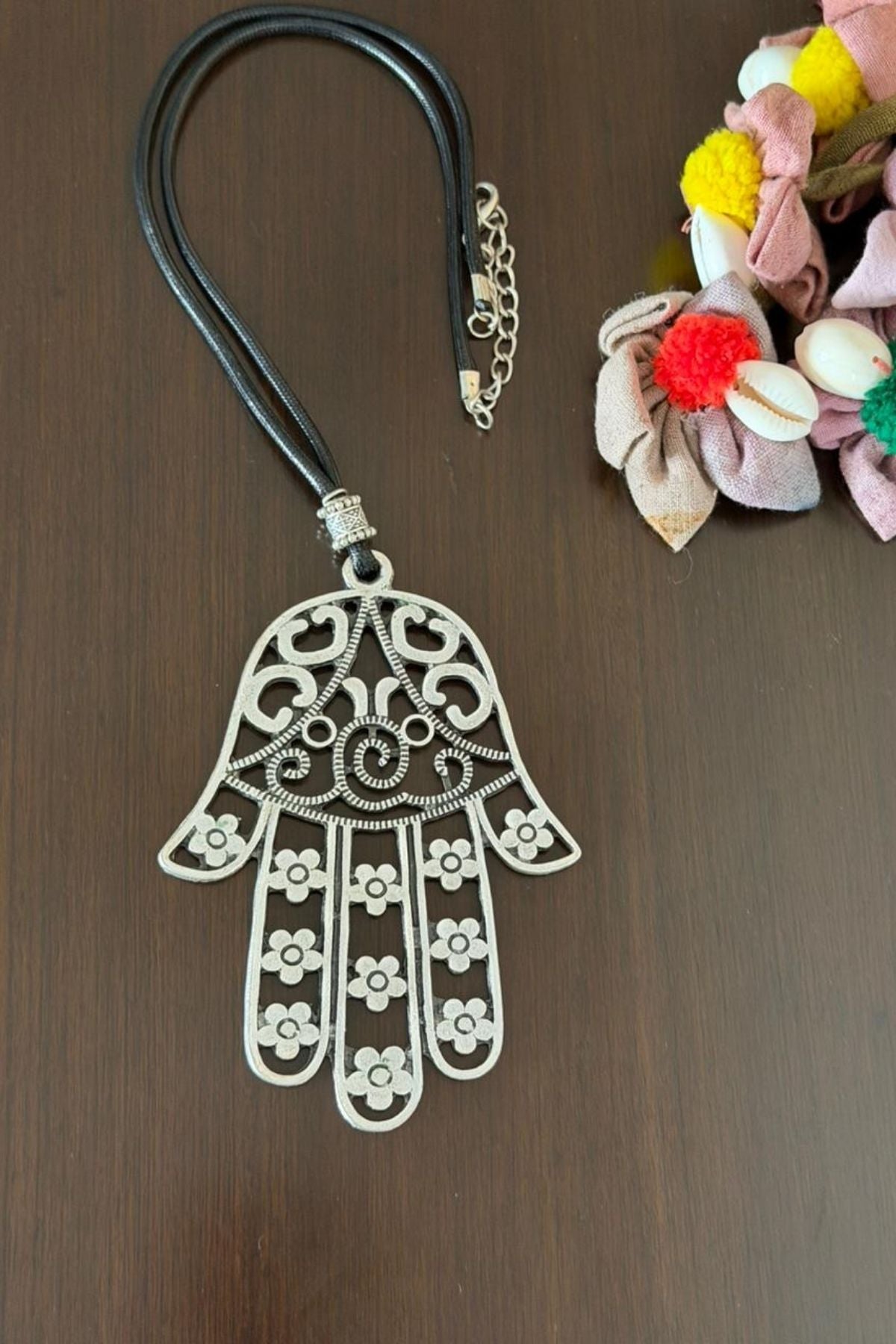 Handcrafted German Silver neckpiece!!