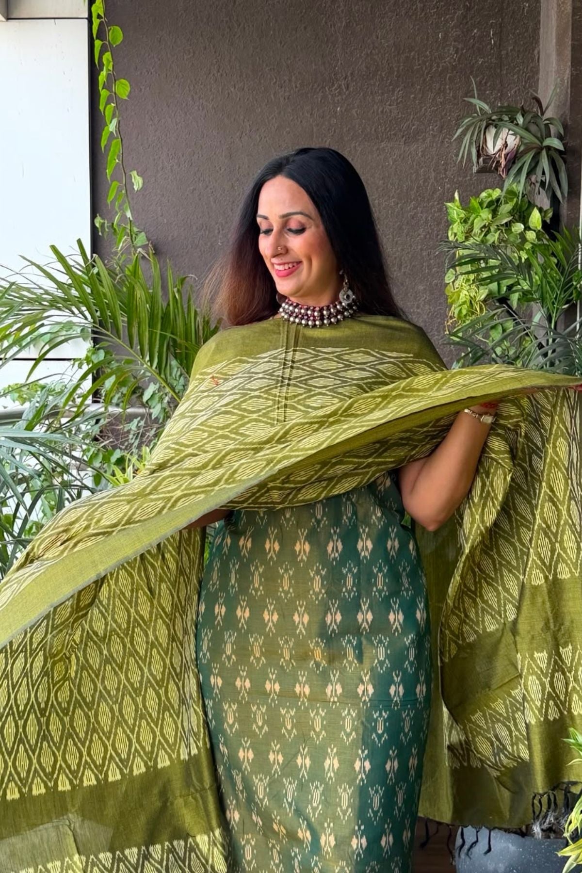 Mercerised cotton Ikat full sets!!