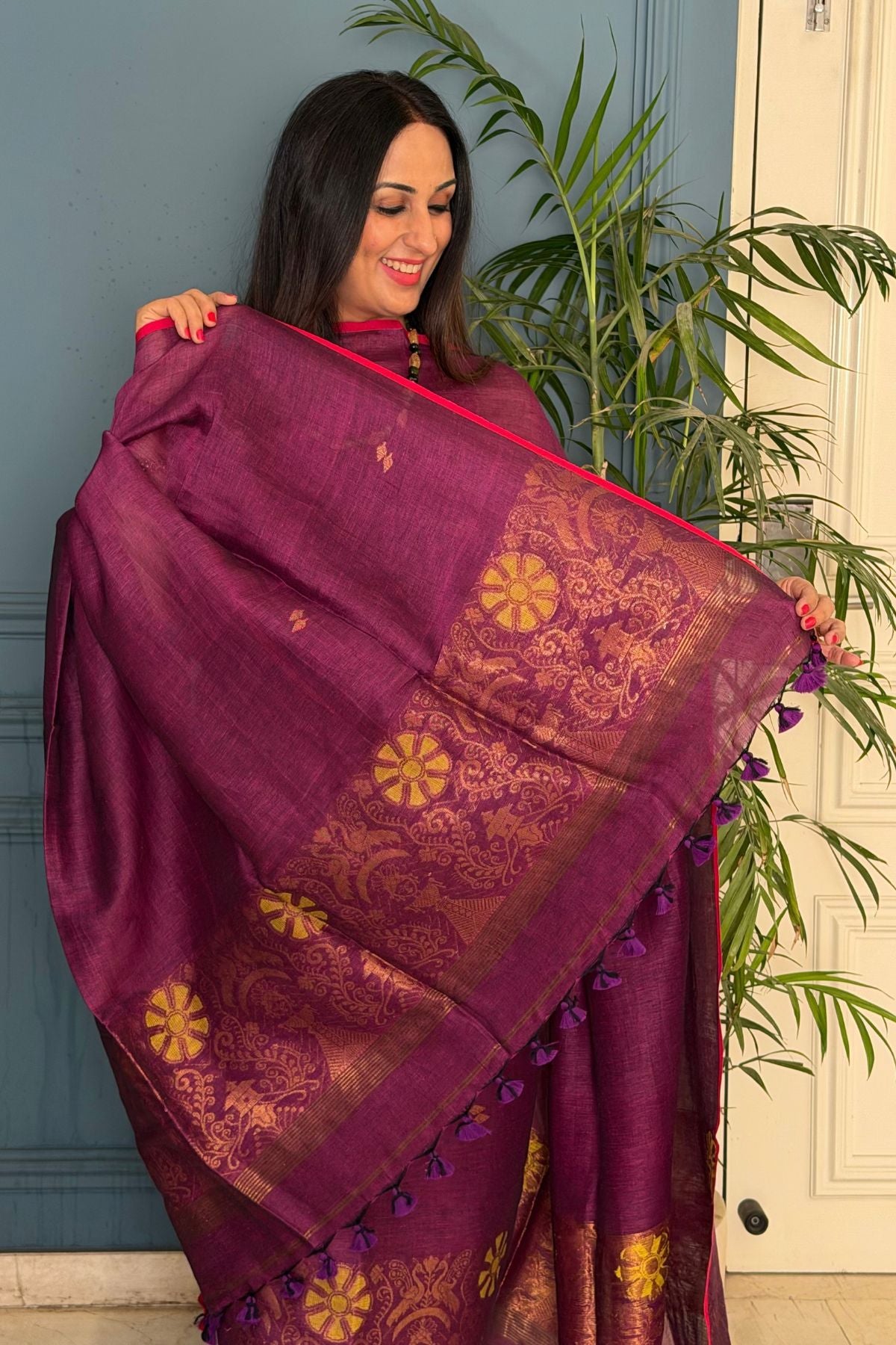 Jayshree linen kurta Dupatta sets