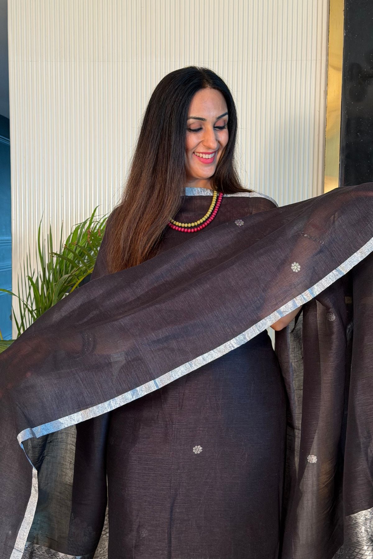 Jayshree linen kurta Dupatta sets