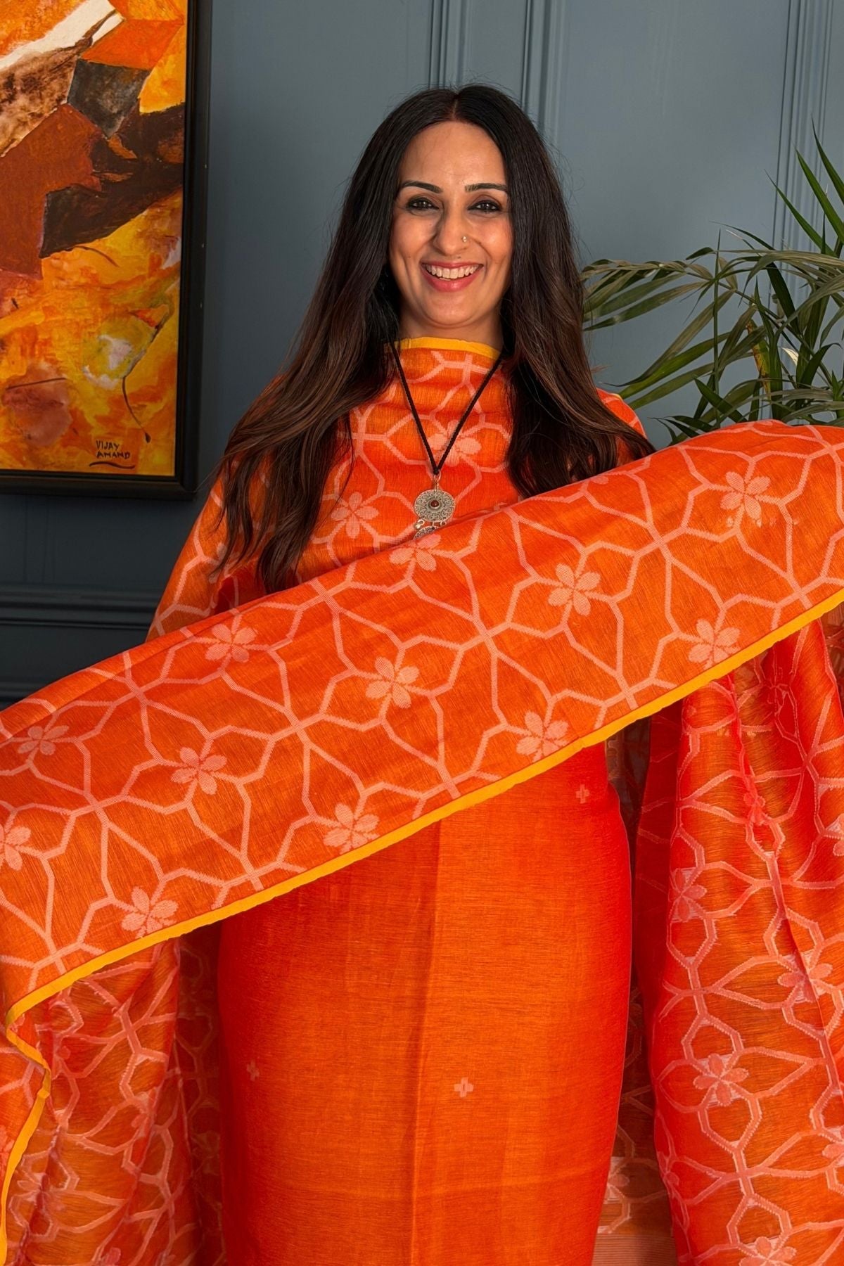 Jayshree linen kurta dupatta sets!!