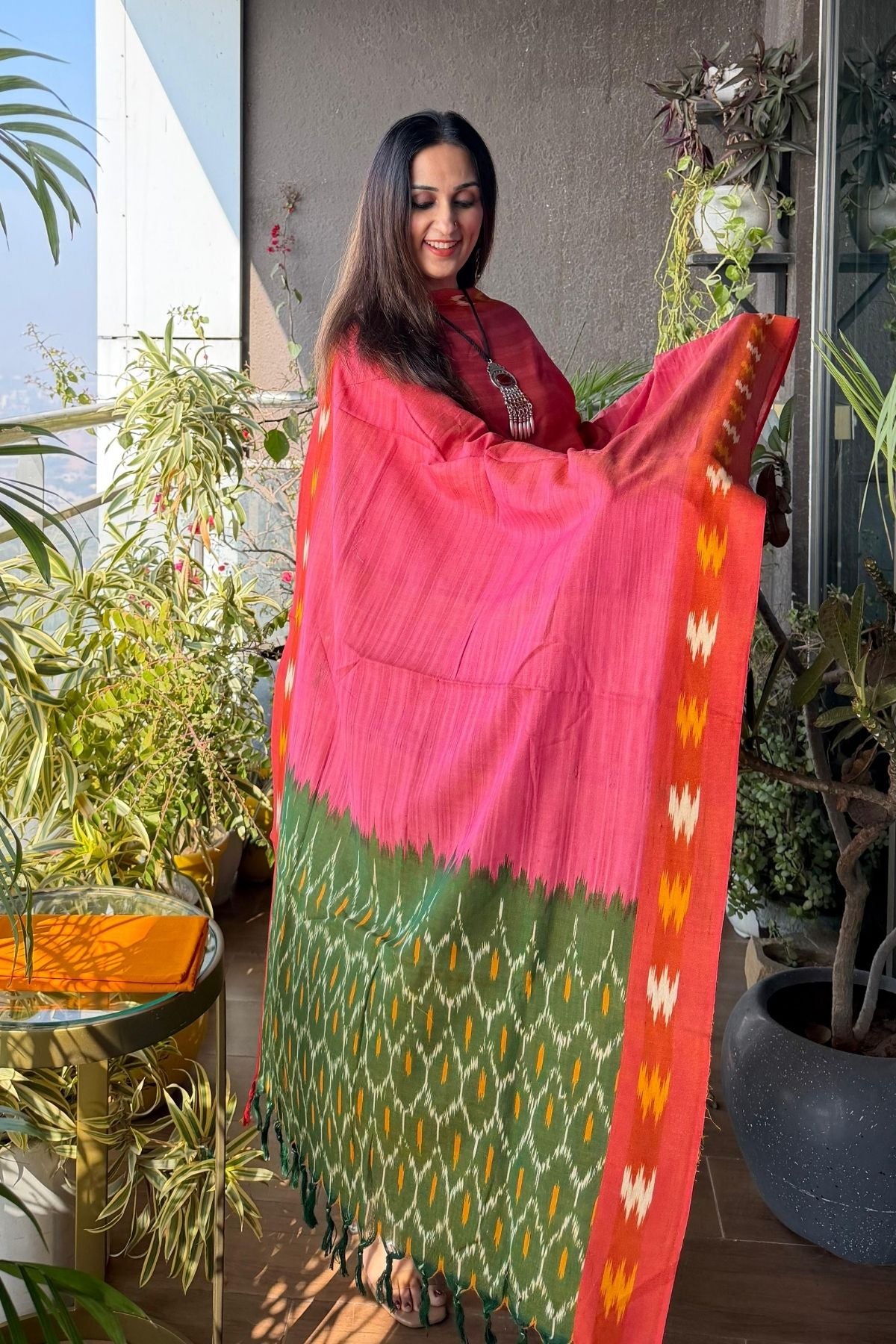 Handloom Ikat cotton full sets