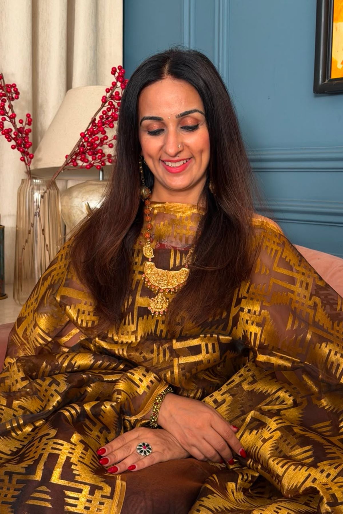 Pure muslin handwoven suit sets
